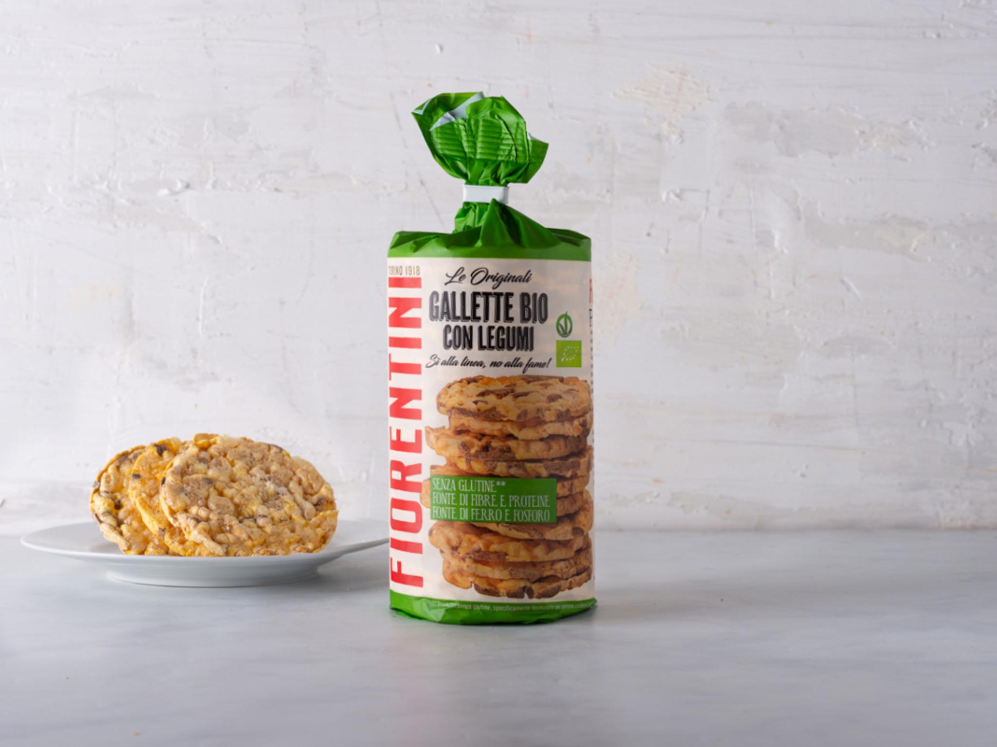 Gallette di mais con legumi BIO