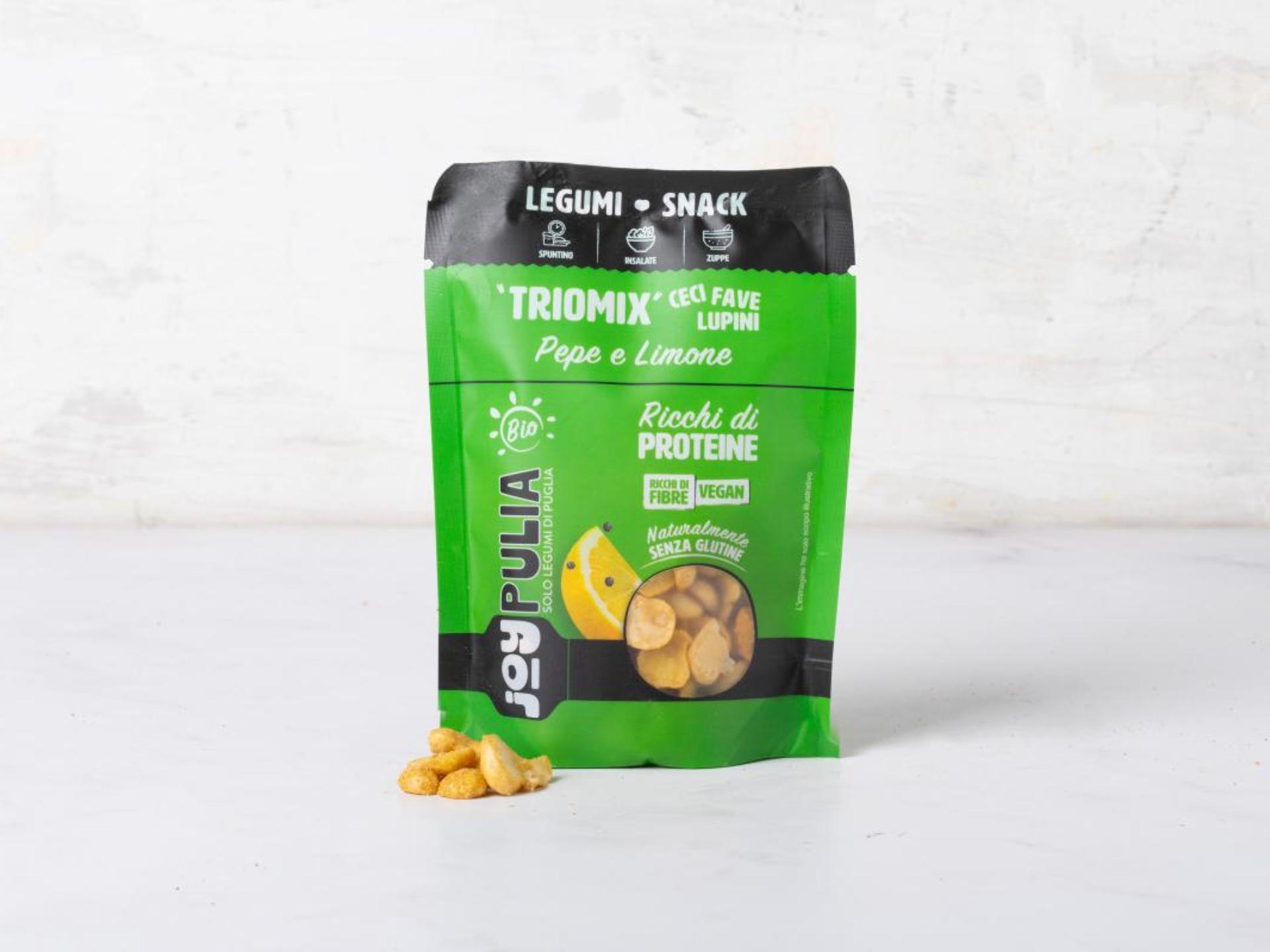 Mix di legumi croccanti con pepe e limone BIO