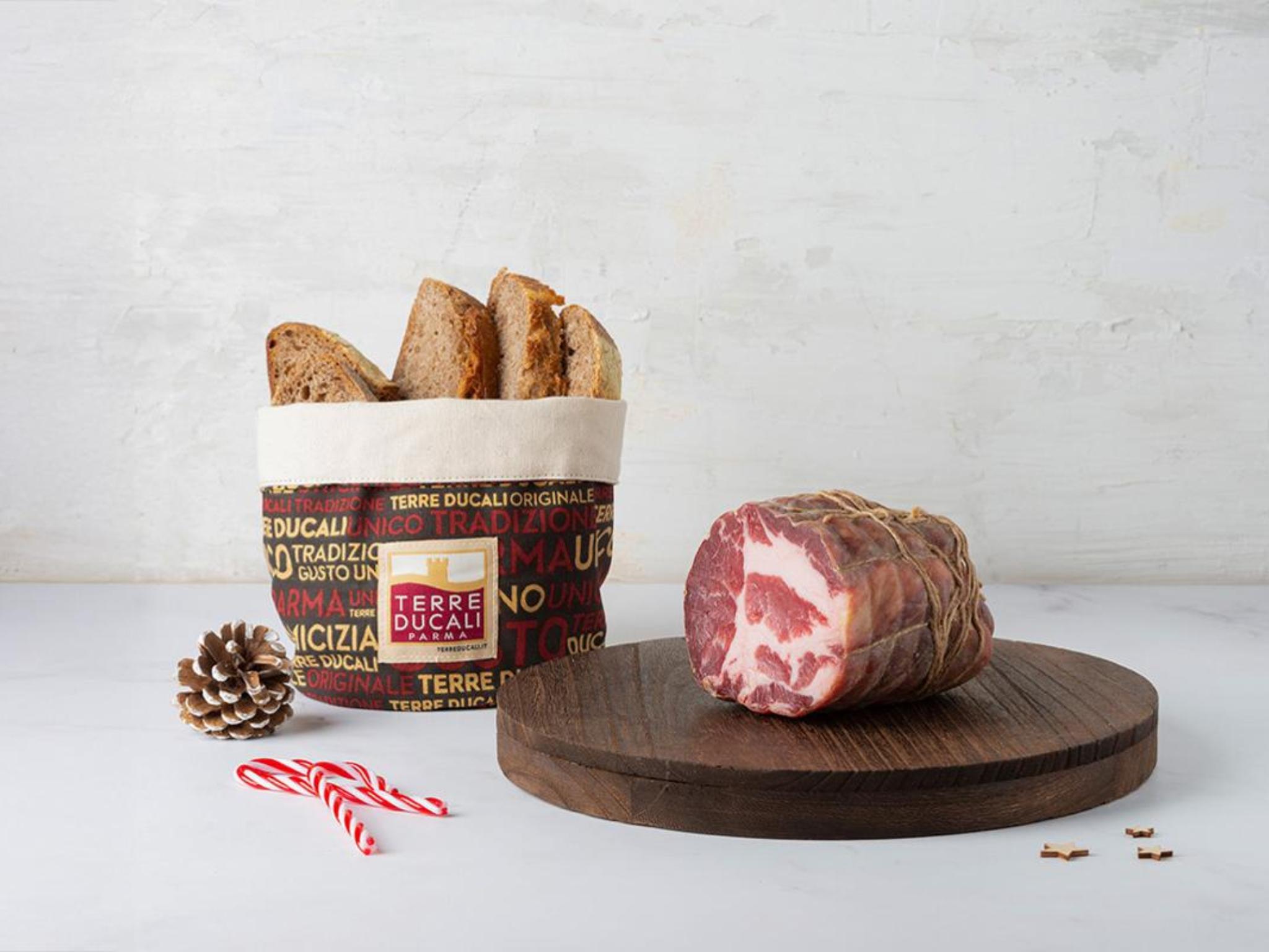 Coppa di Parma IGP con cestino