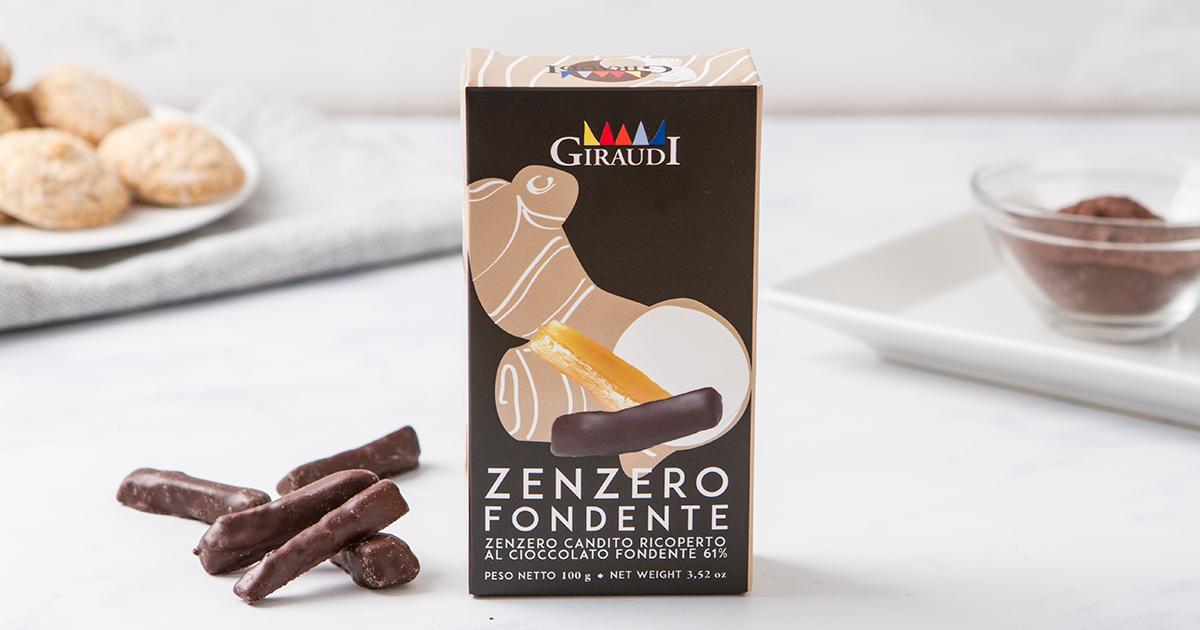 Acquistare Zenzero Candito Artigianalmente Ricoperto Di Cioccolato Fondente online