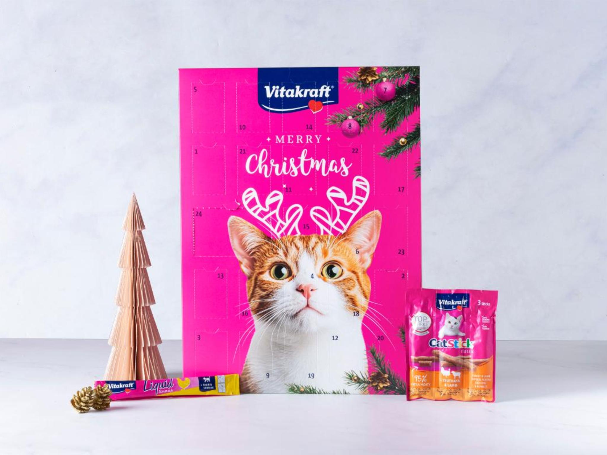 Calendario dell'avvento gatto