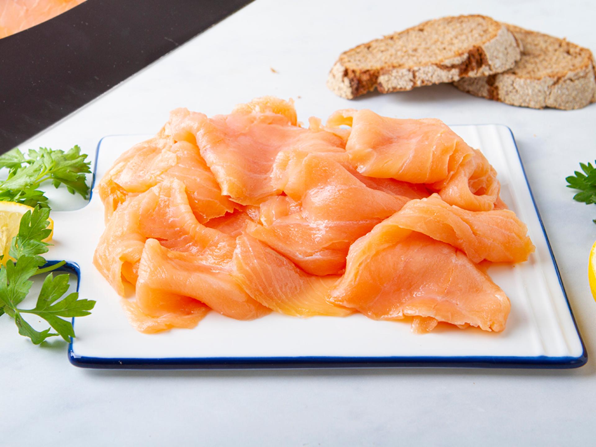 Salmone norvegese affumicato