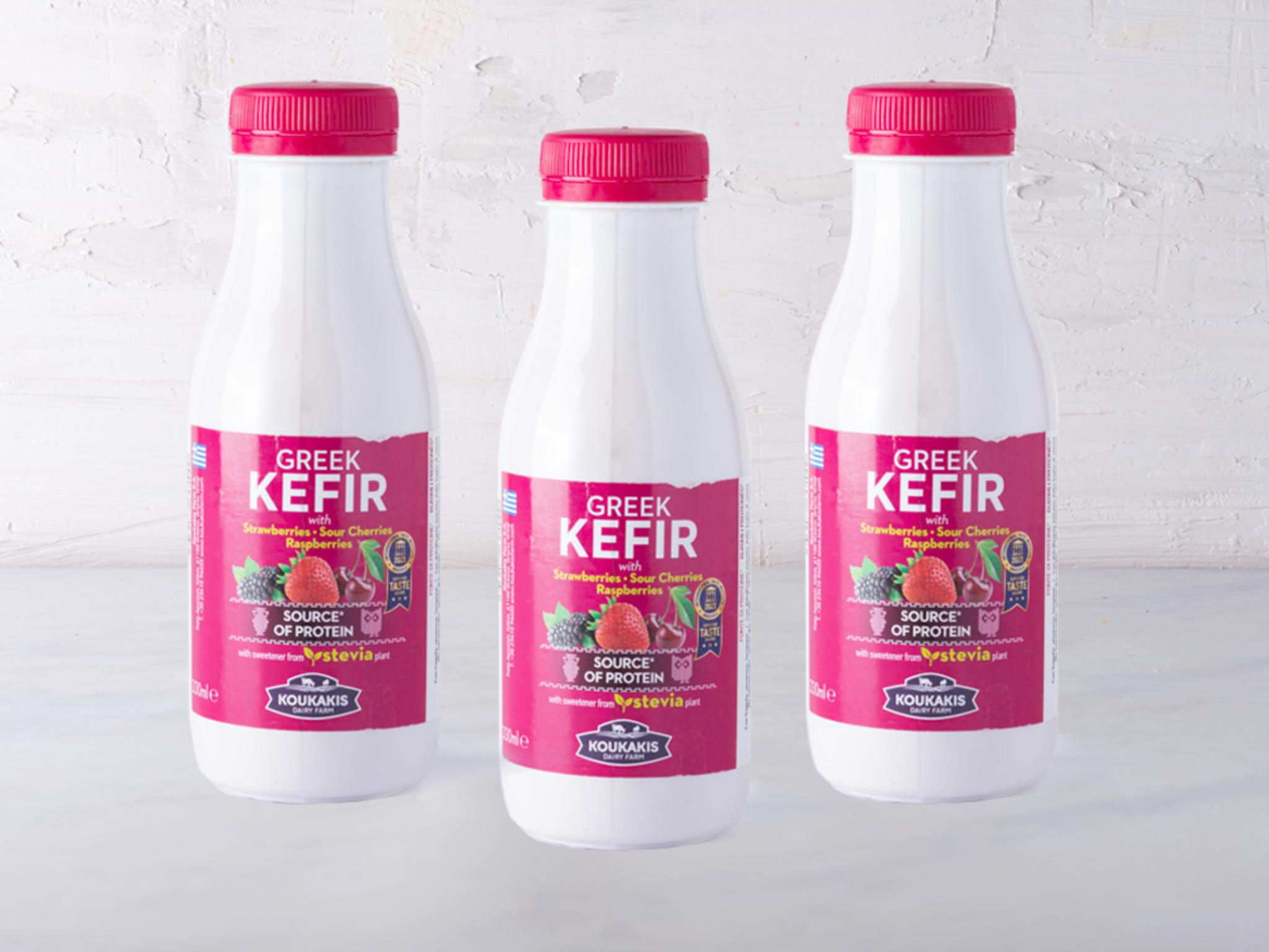 3 kefir ai frutti rossi con stevia