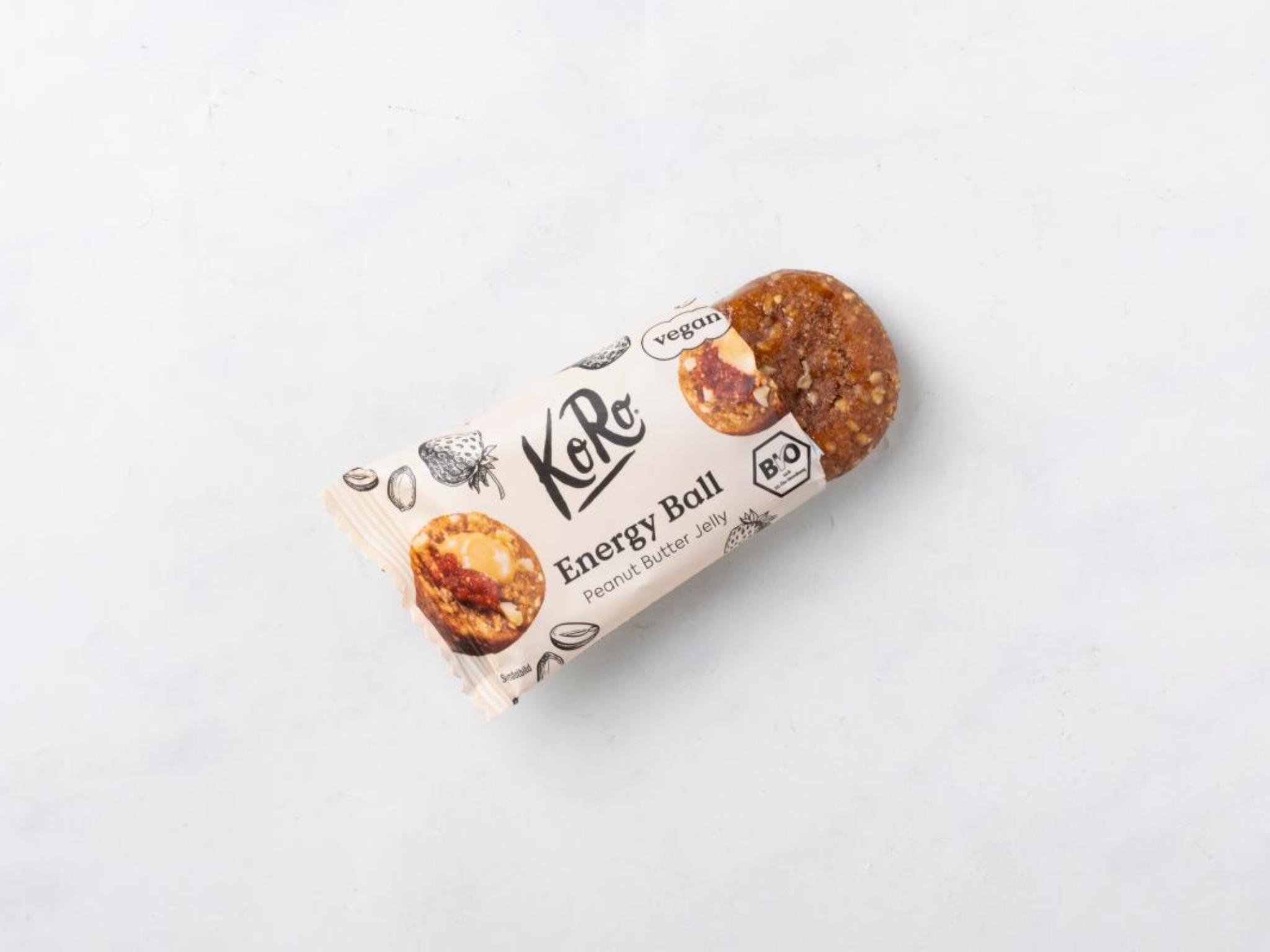 Energy ball crema di arachidi e marmellata BIO