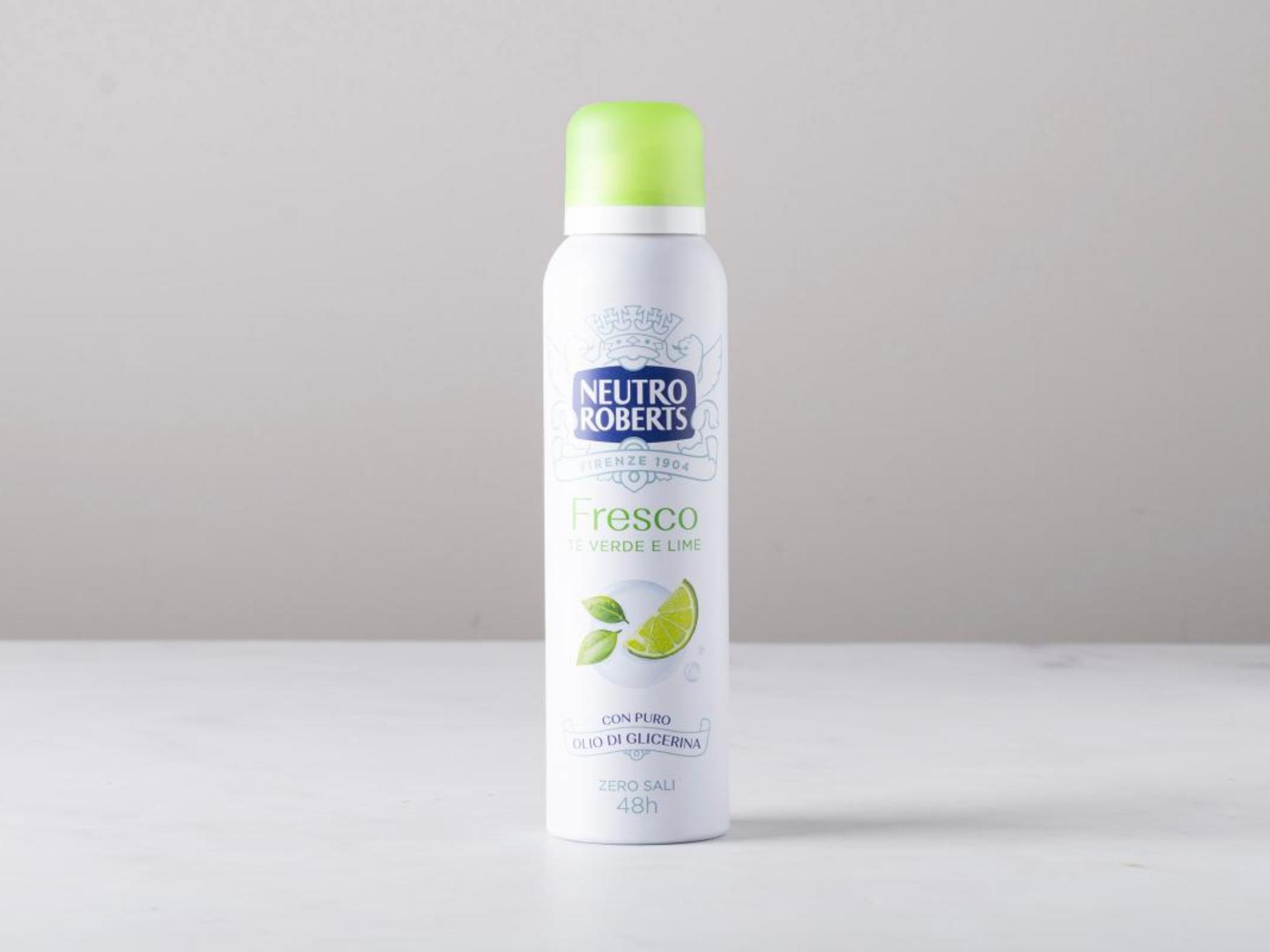 Deodorante tè verde e lime