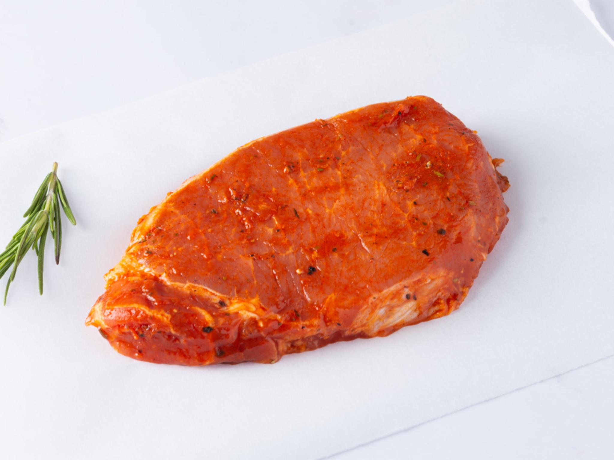 Tagliata di suino "quella tenera" alla paprica