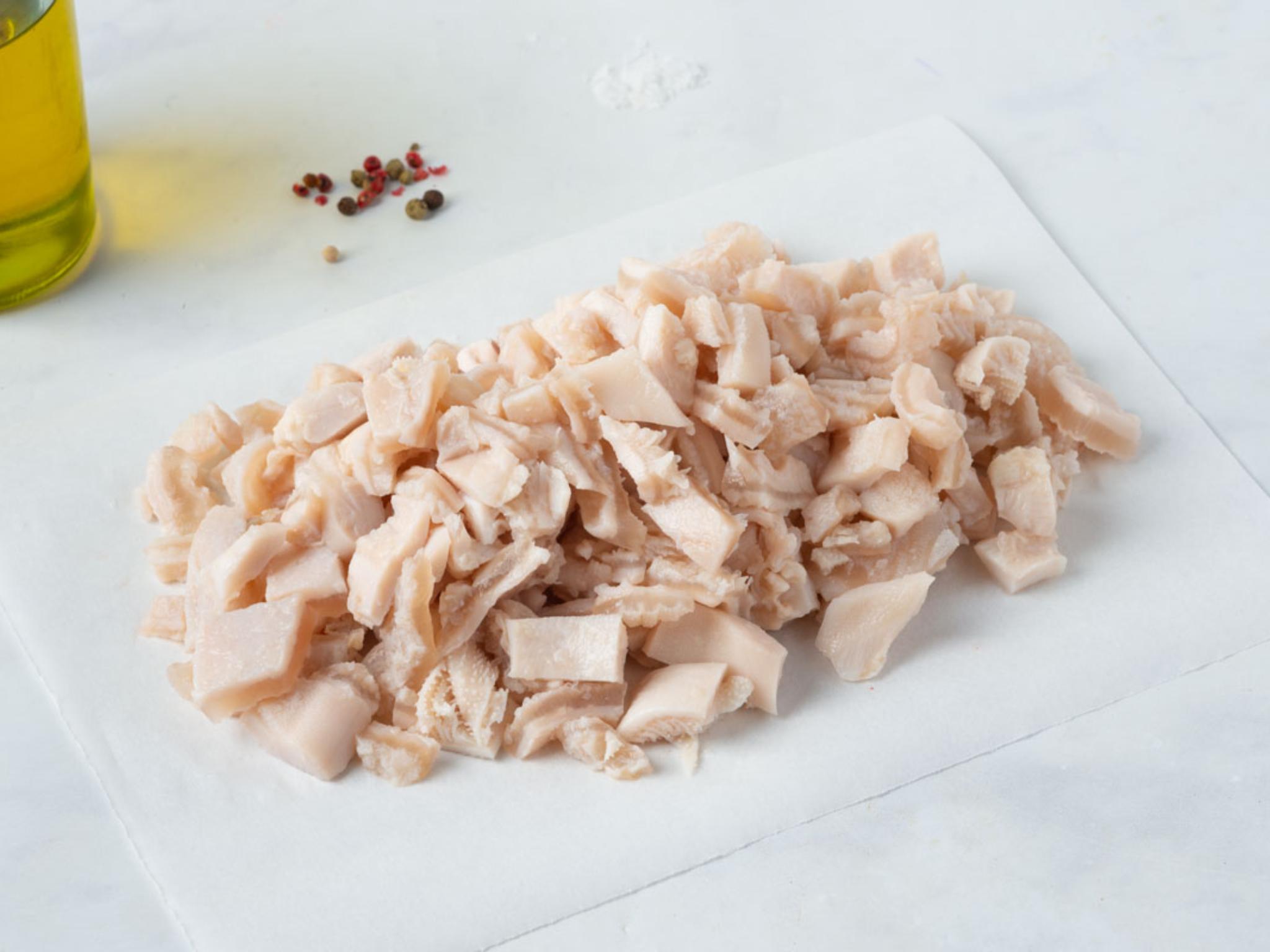 Trippa cotta tagliata di fassone piemontese