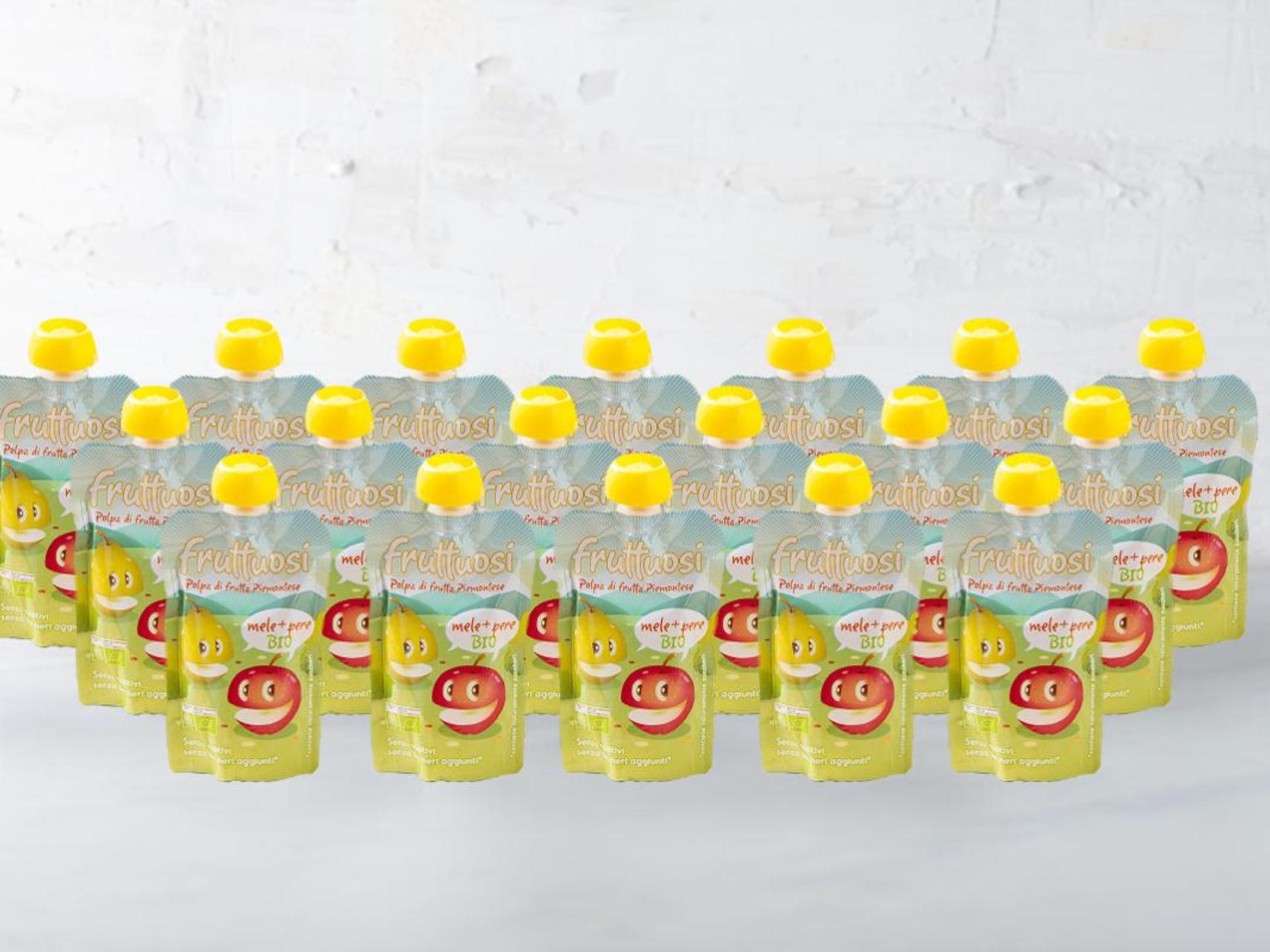 18 Polpa di mela e pera piemontesi BIO