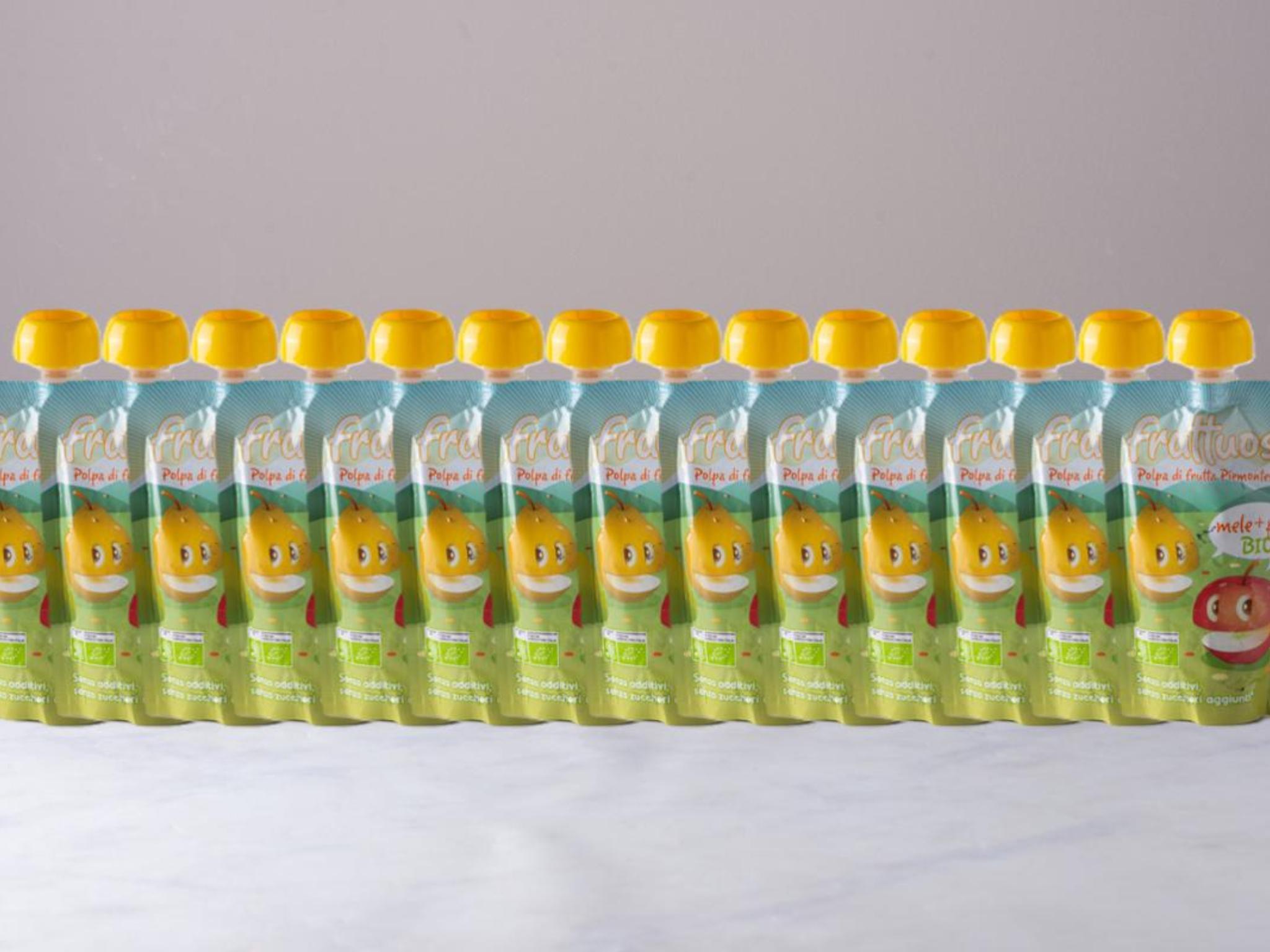 18 Polpa di mela e pera piemontesi BIO