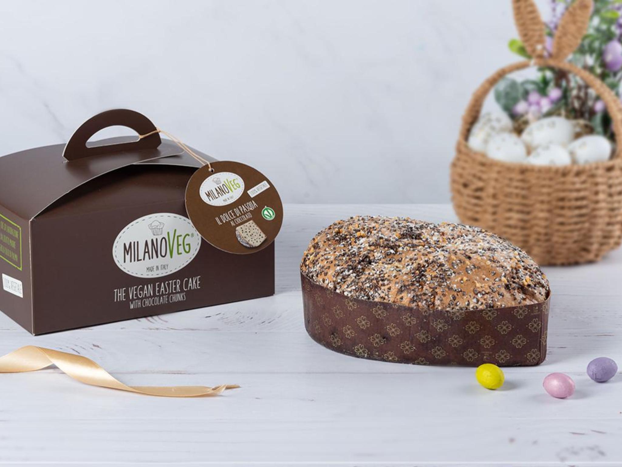 Dolce di Pasqua vegano al cioccolato