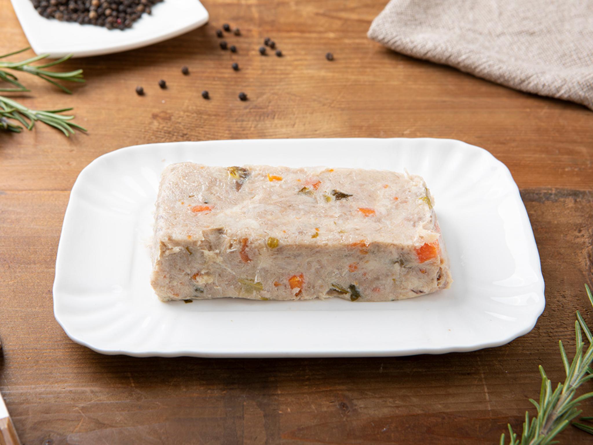 Aspic di pollo e tacchino