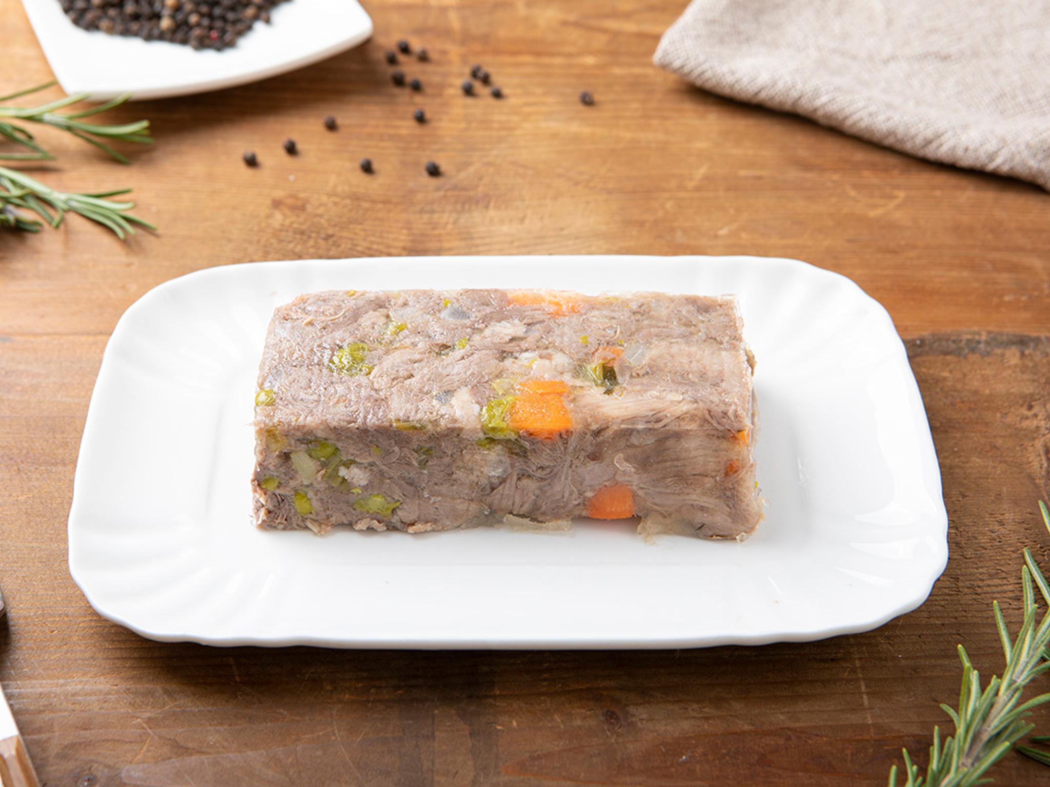 Aspic di fassone piemontese