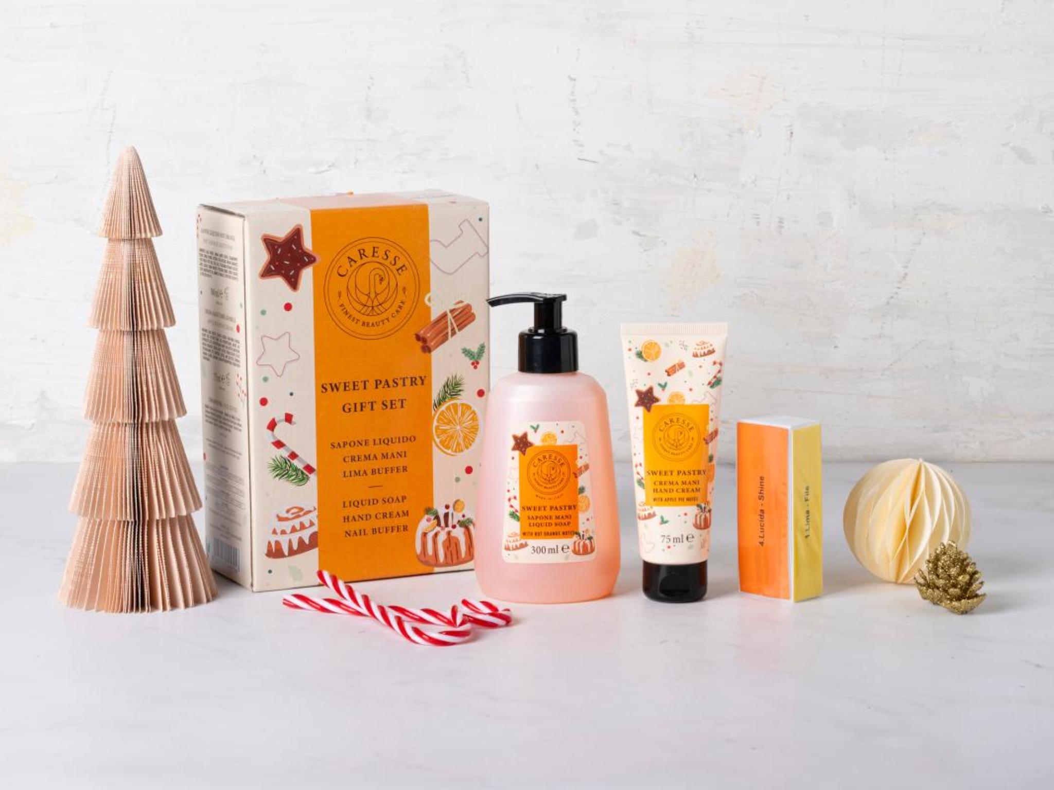 Set Sweet Pastry con sapone liquido, crema mani e lima