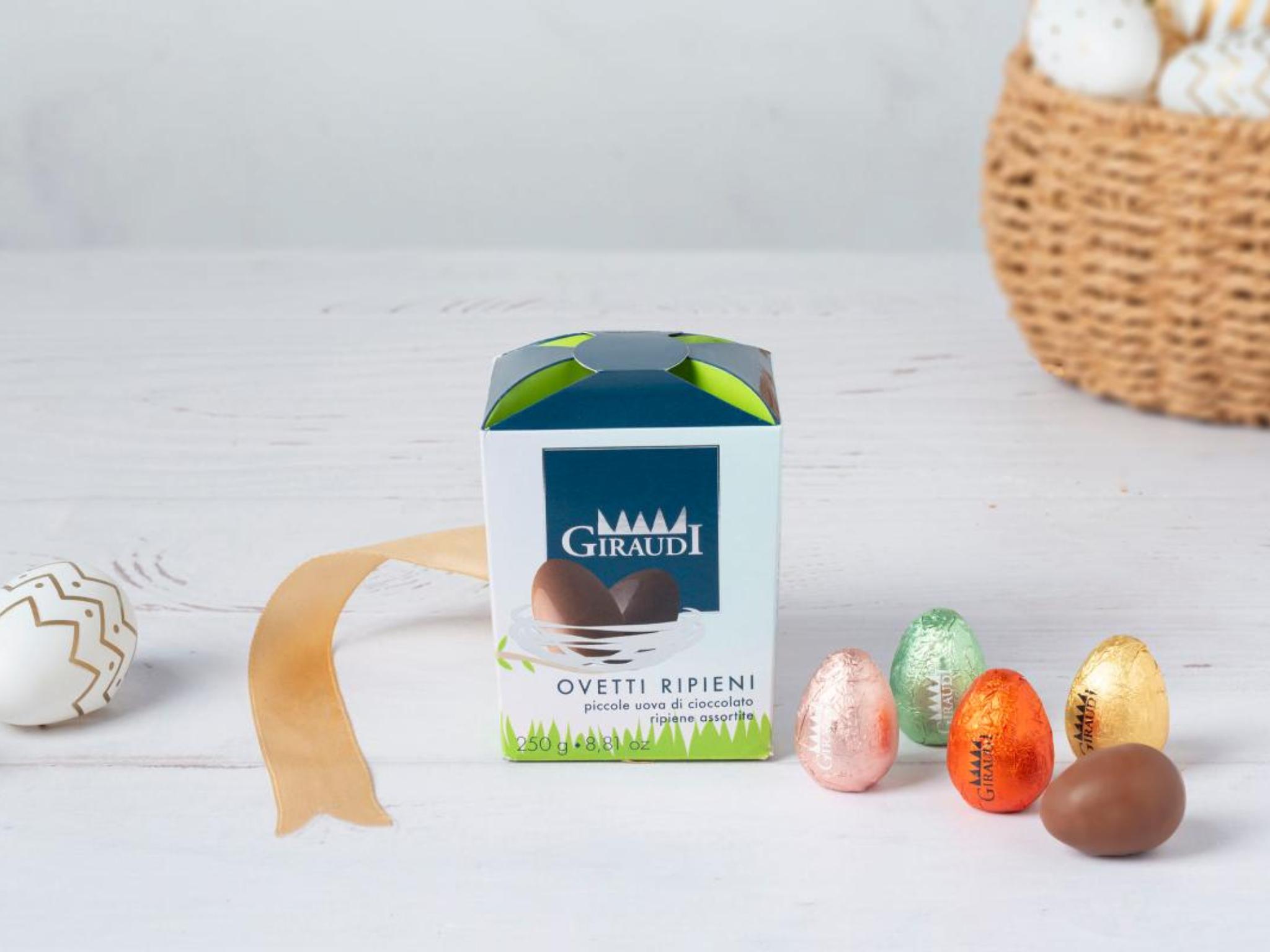 Ovetti di cioccolato assortiti