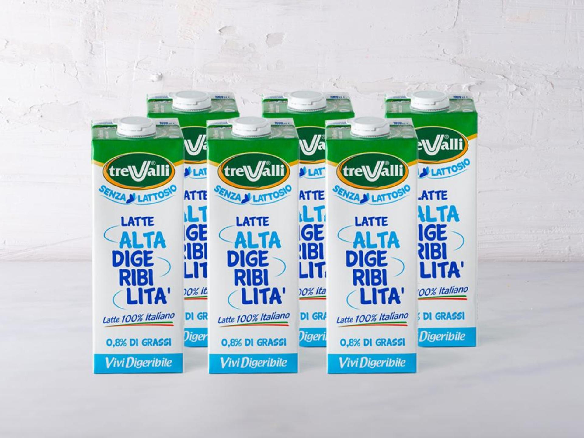 6 Latte Alta Digeribilità UHT ViviDigeribile senza lattosio