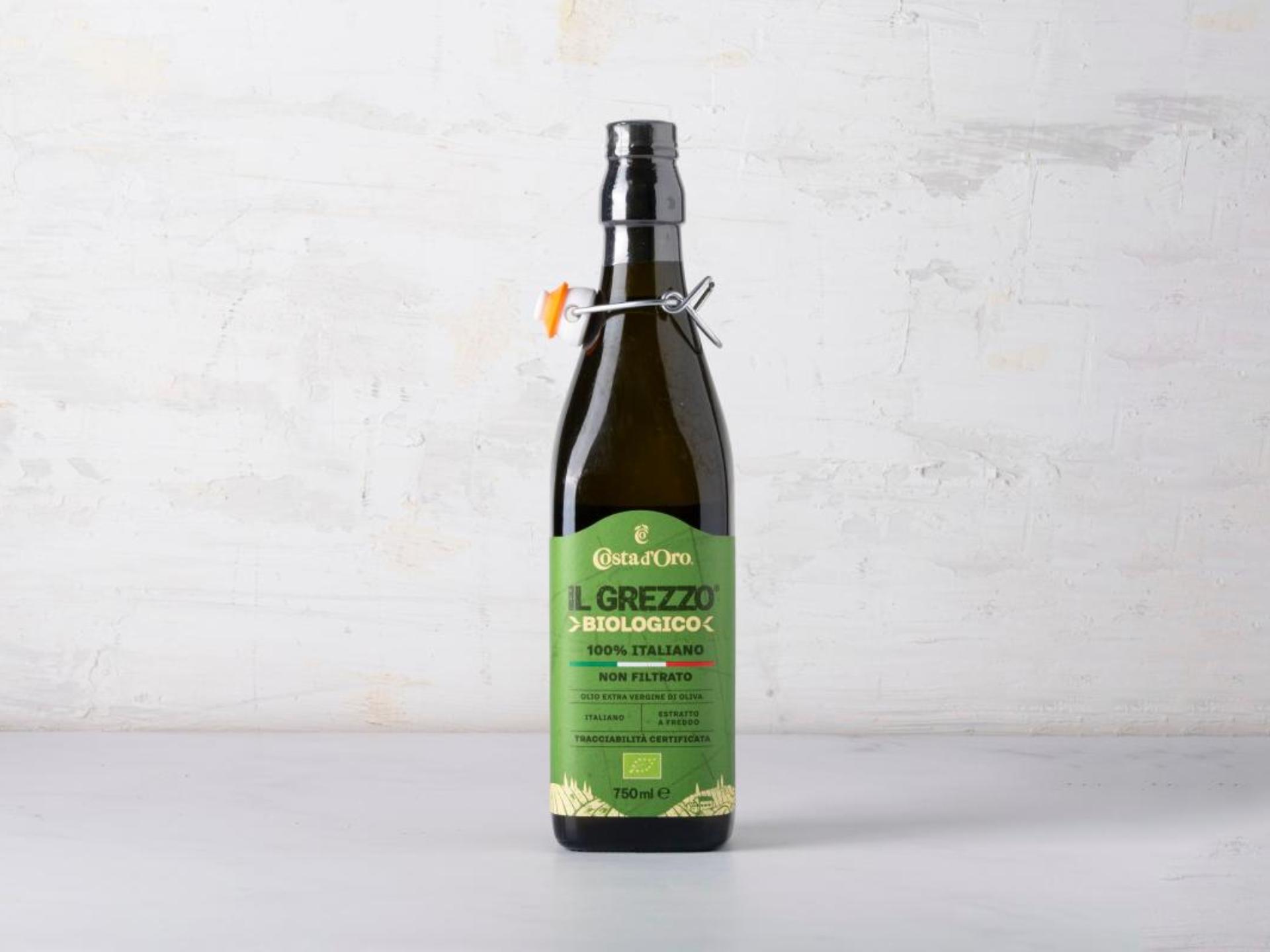 Olio extra vergine di oliva grezzo BIO