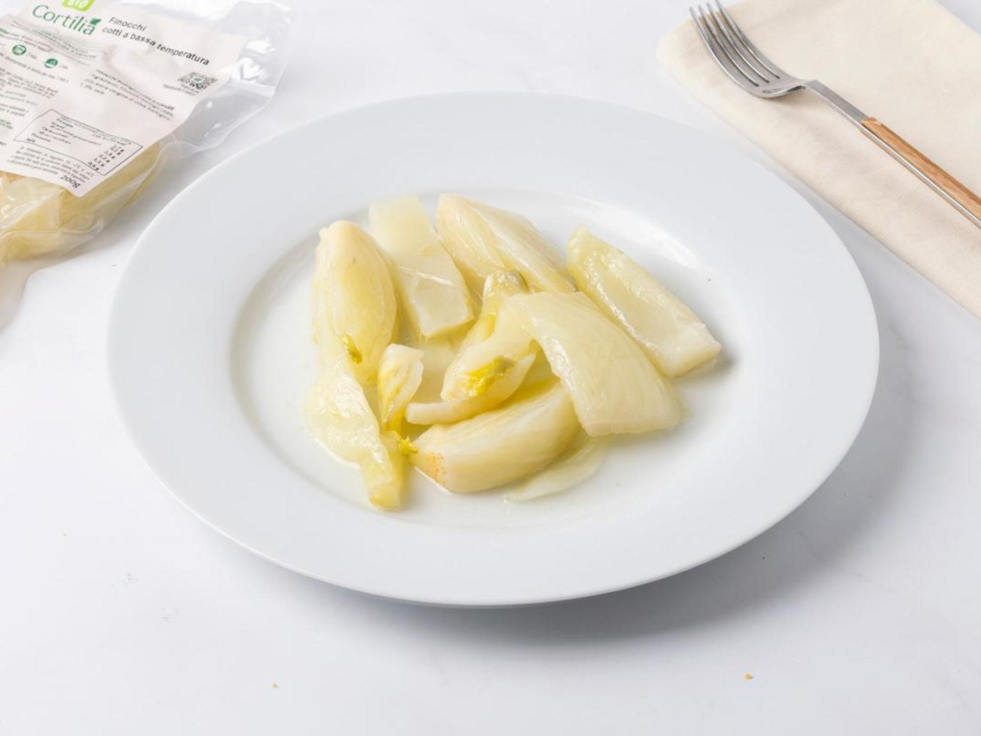 Finocchi cotti al vapore BIO