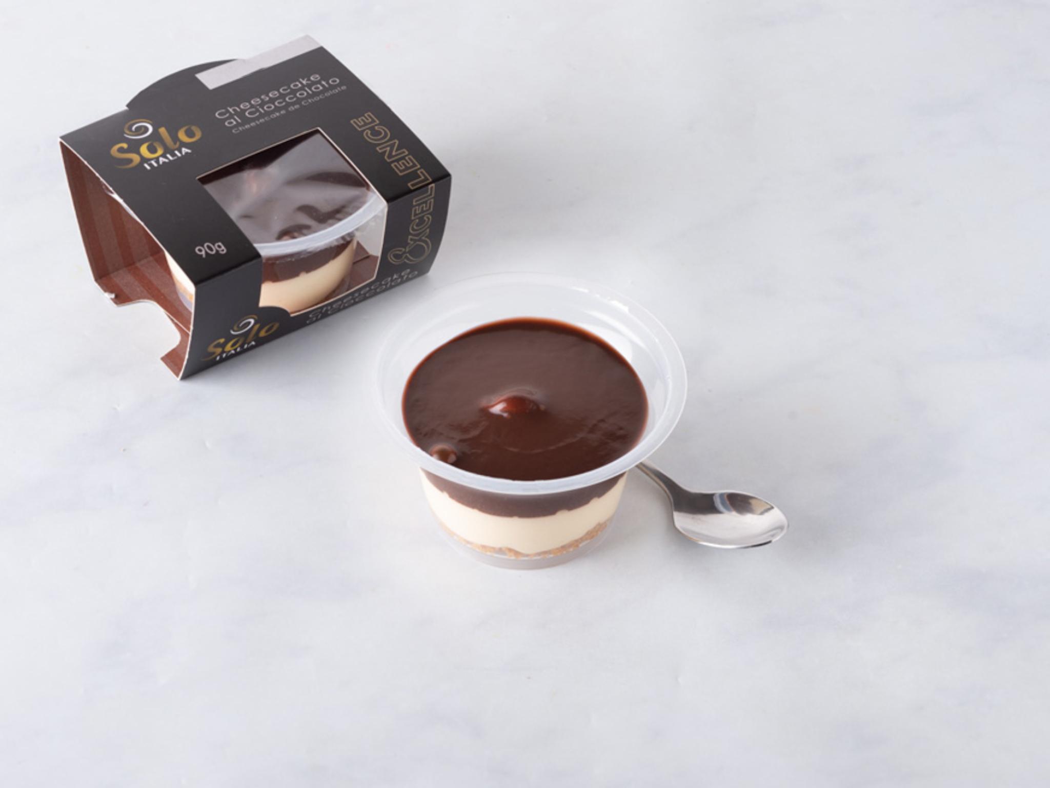 Cheesecake al cioccolato