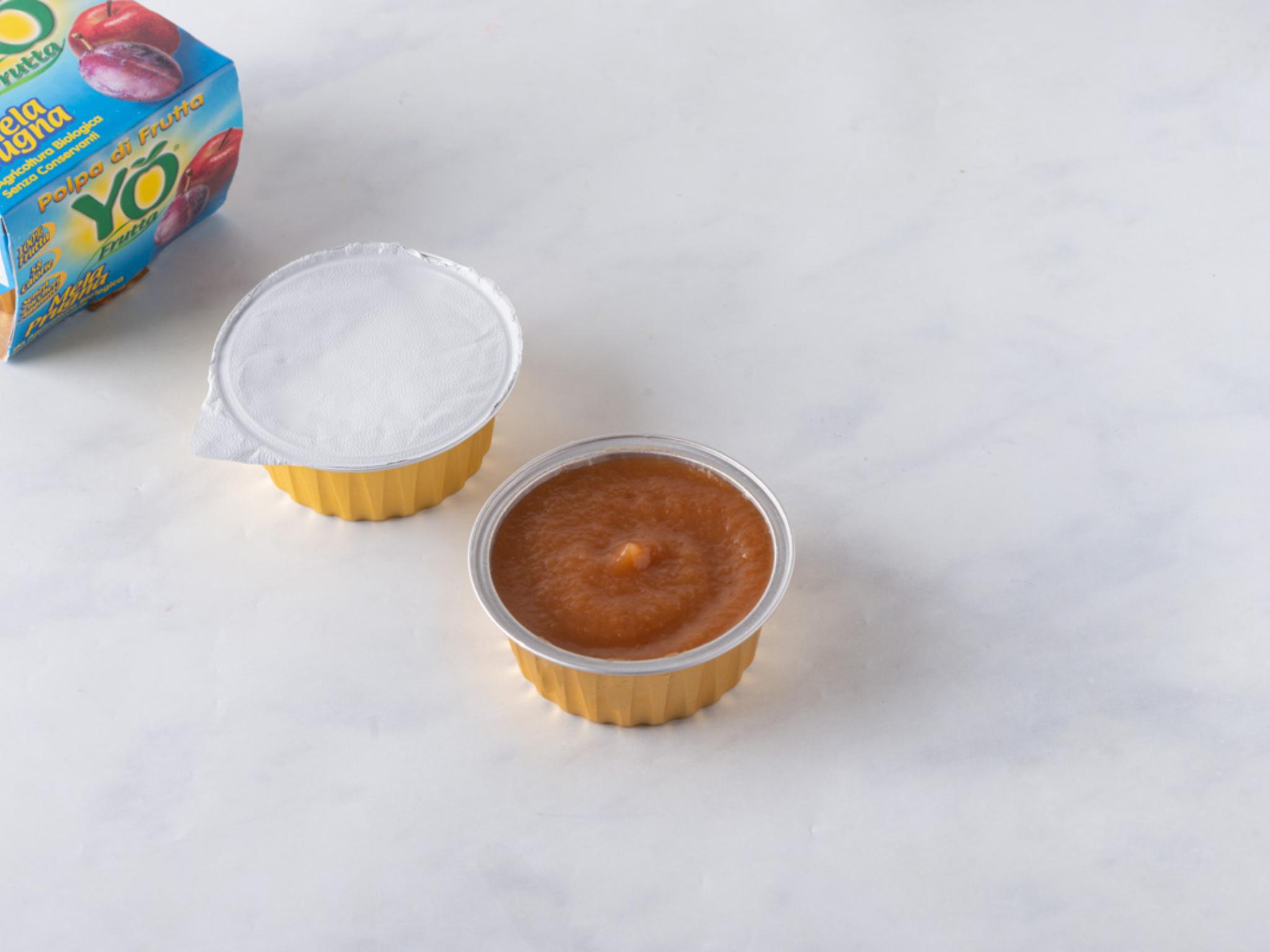 2 Polpa di mela e prugna BIO