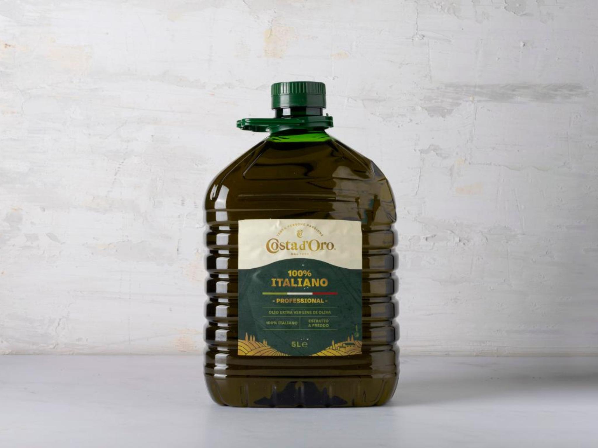 Olio extra vergine di oliva in latta