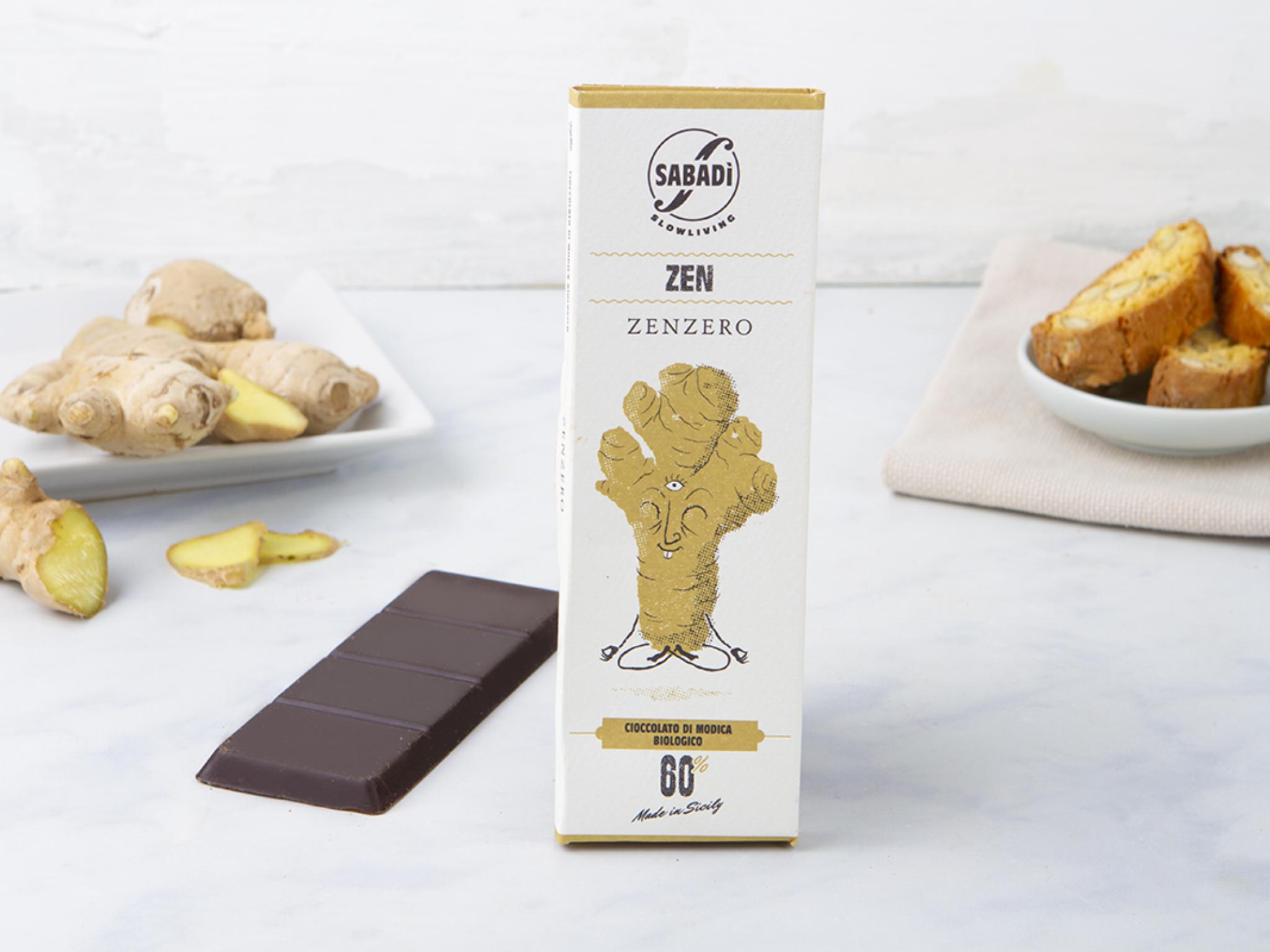 Cioccolato di Modica BIO allo zenzero