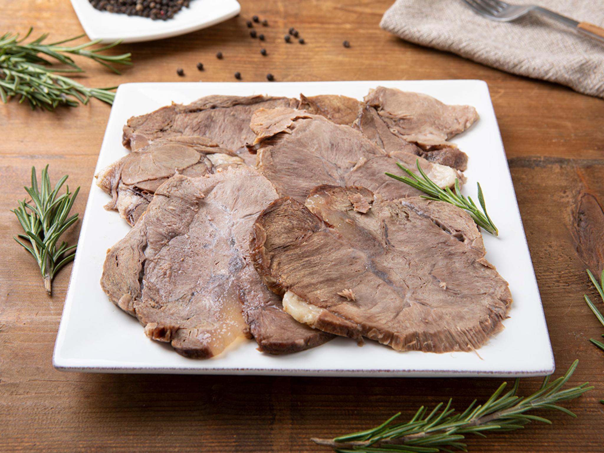Bollito misto di fassone piemontese cotto