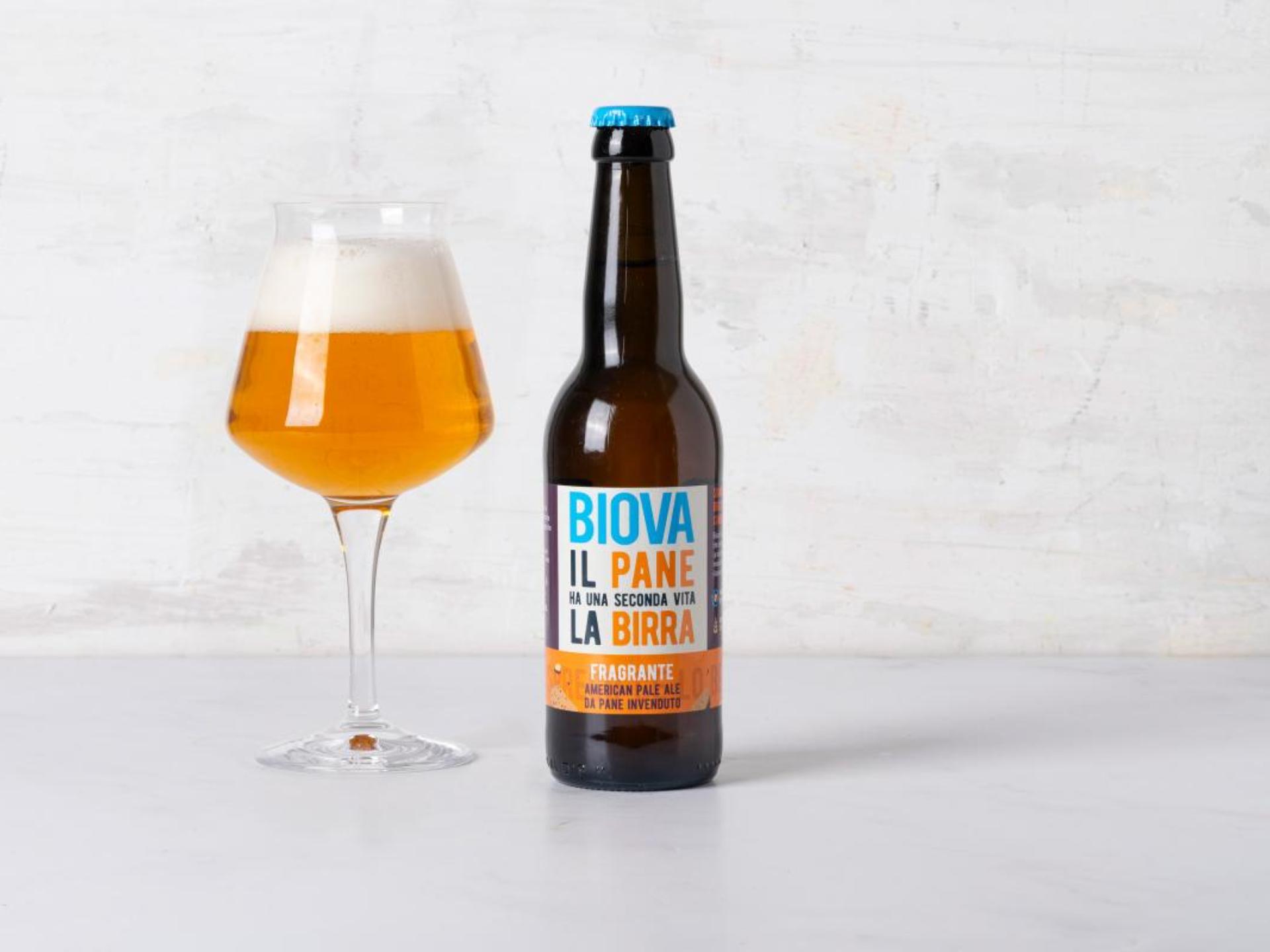 Birra American Pale Ale da pane no waste