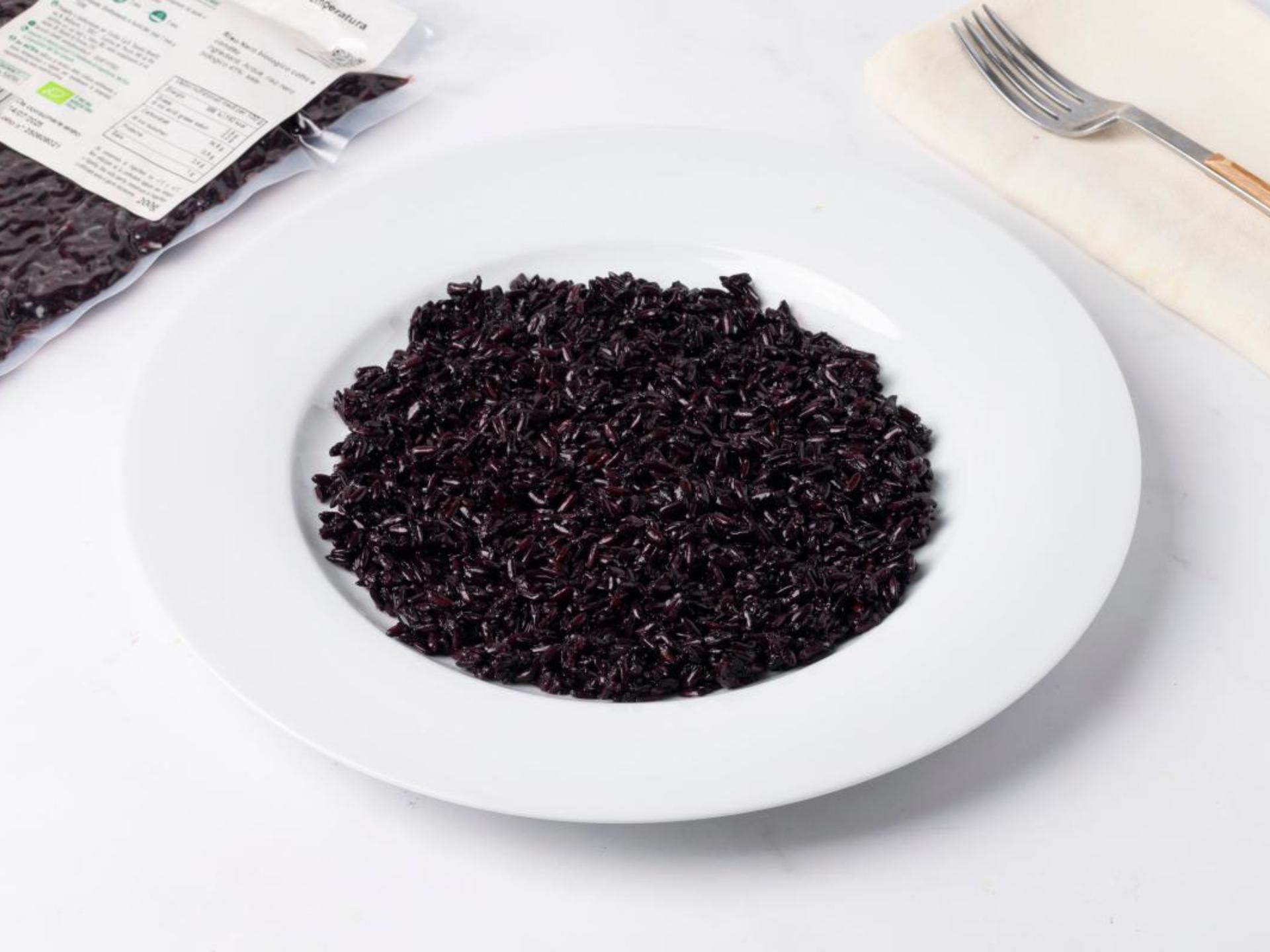 Riso nero cotto al vapore BIO