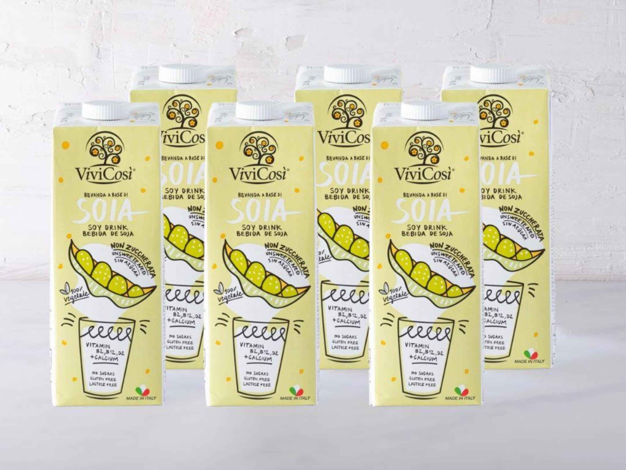 6 Bevanda di soia senza zuccheri aggiunti con calcio e vitamine