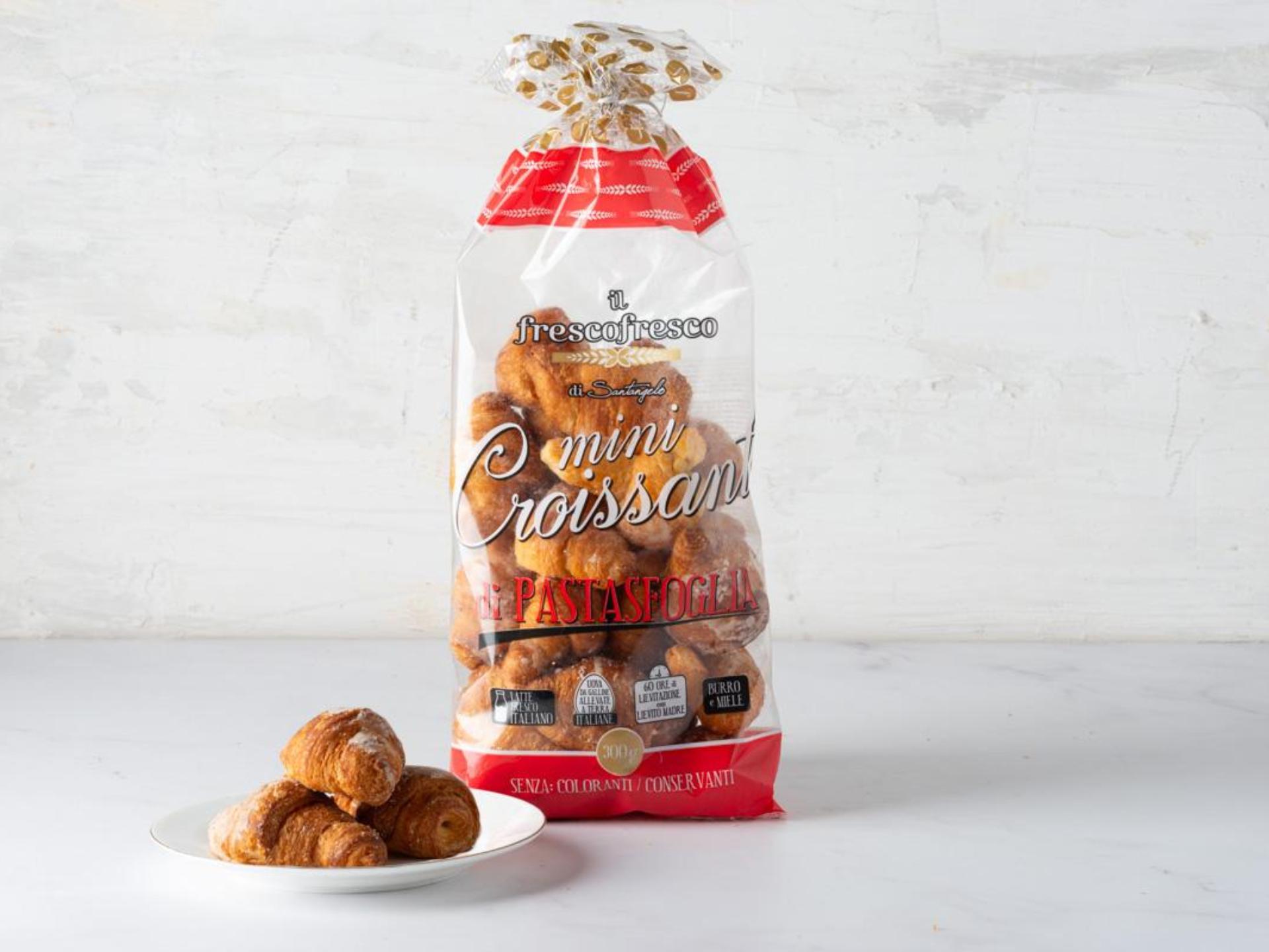 Mini croissant con lievito madre