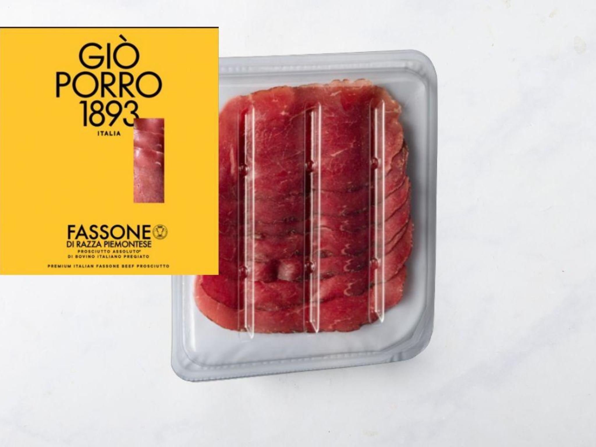 Prosciutto assoluto di Fassona Piemontese