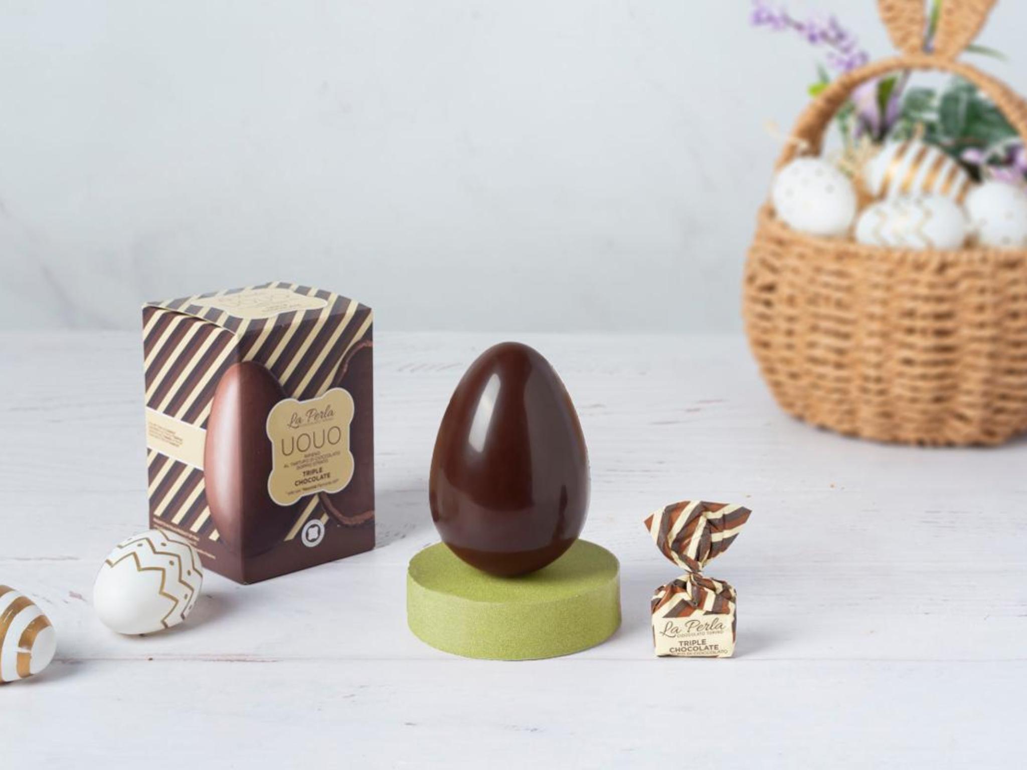 Mini uovo di cioccolato triple chocolate