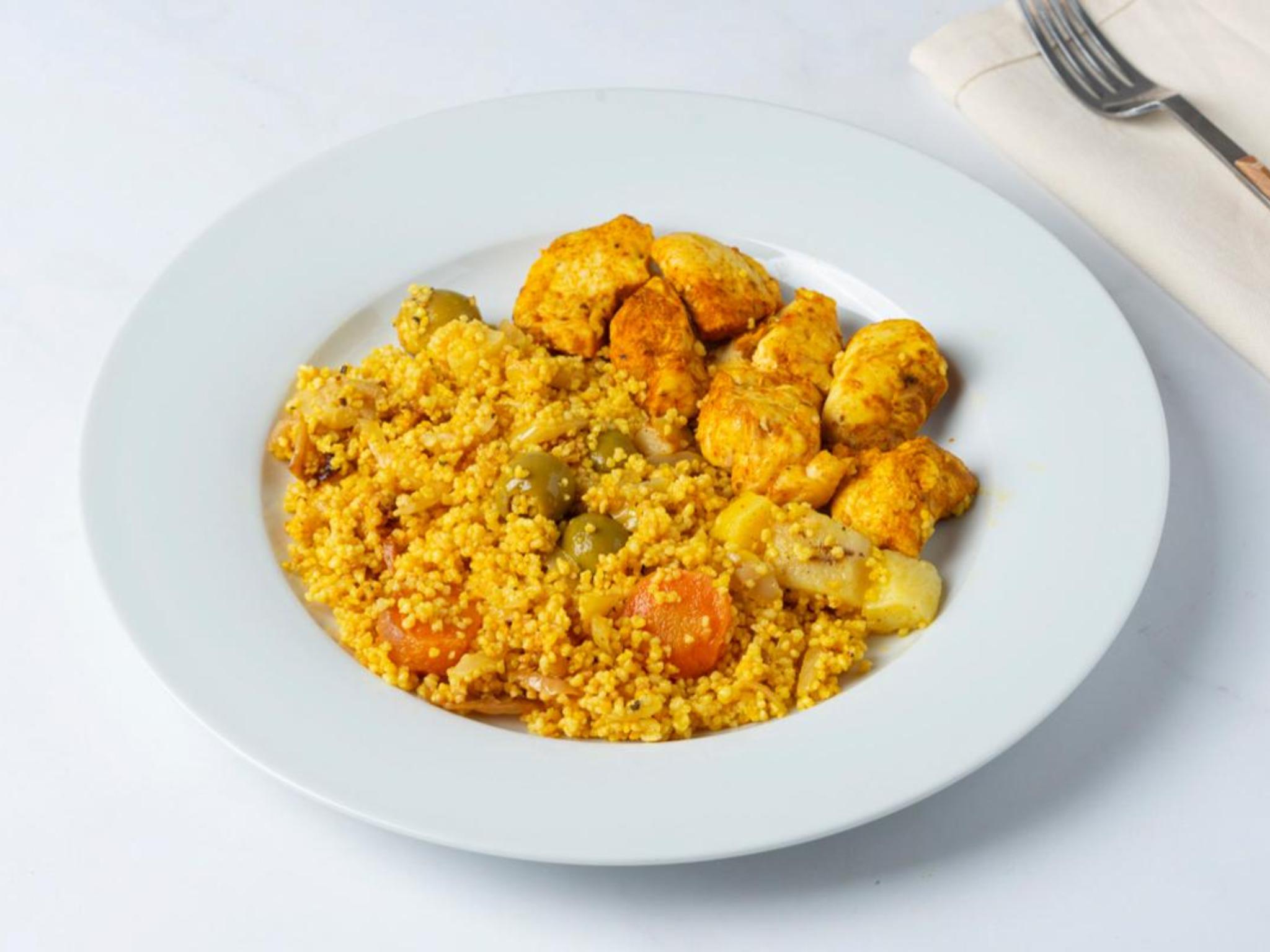 Tajine di pollo con cous cous