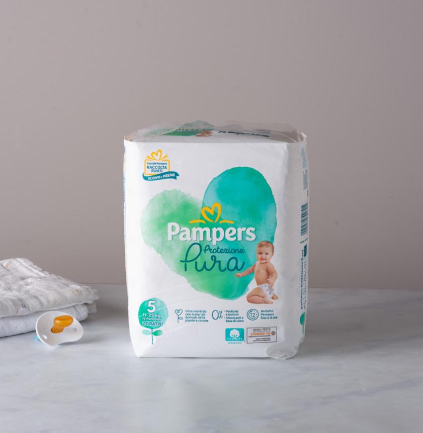 Acquistare Pannolini Pampers Protezione Pura 11-25 kg TAGLIA 5 online