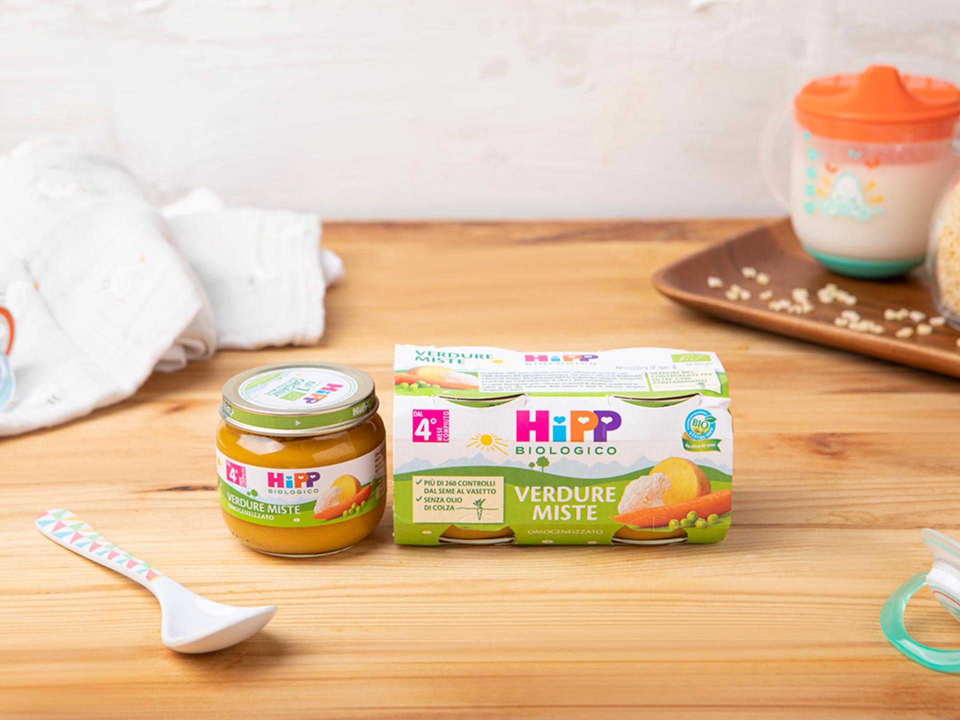 2 Omogeneizzato di verdure miste BIO