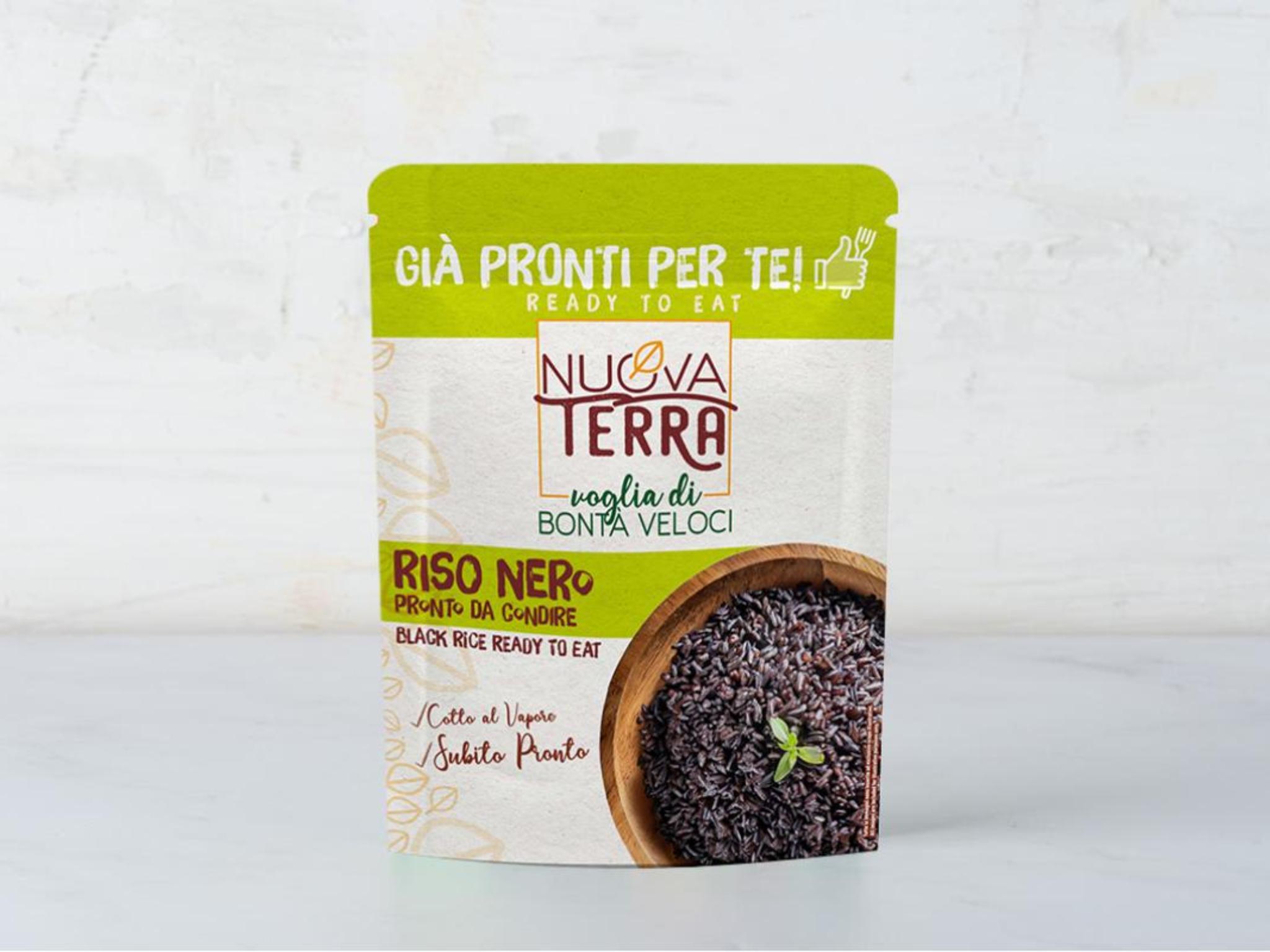 Riso nero pronto da condire
