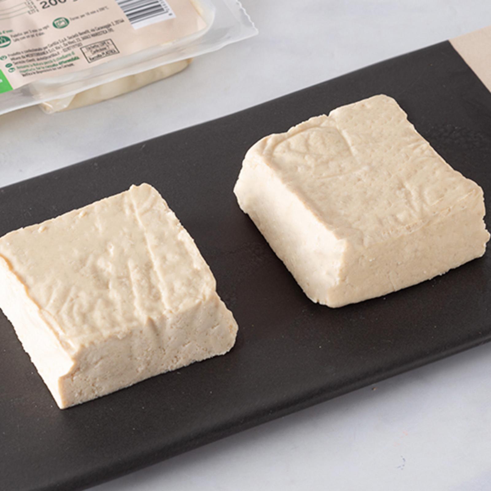Tofu al naturale da soia italiana BIO