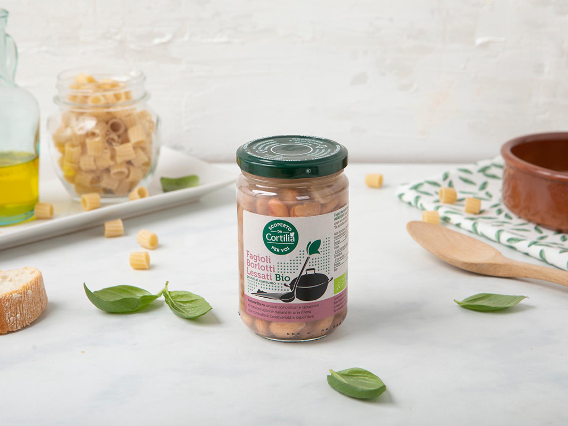 Fagioli borlotti cotti BIO