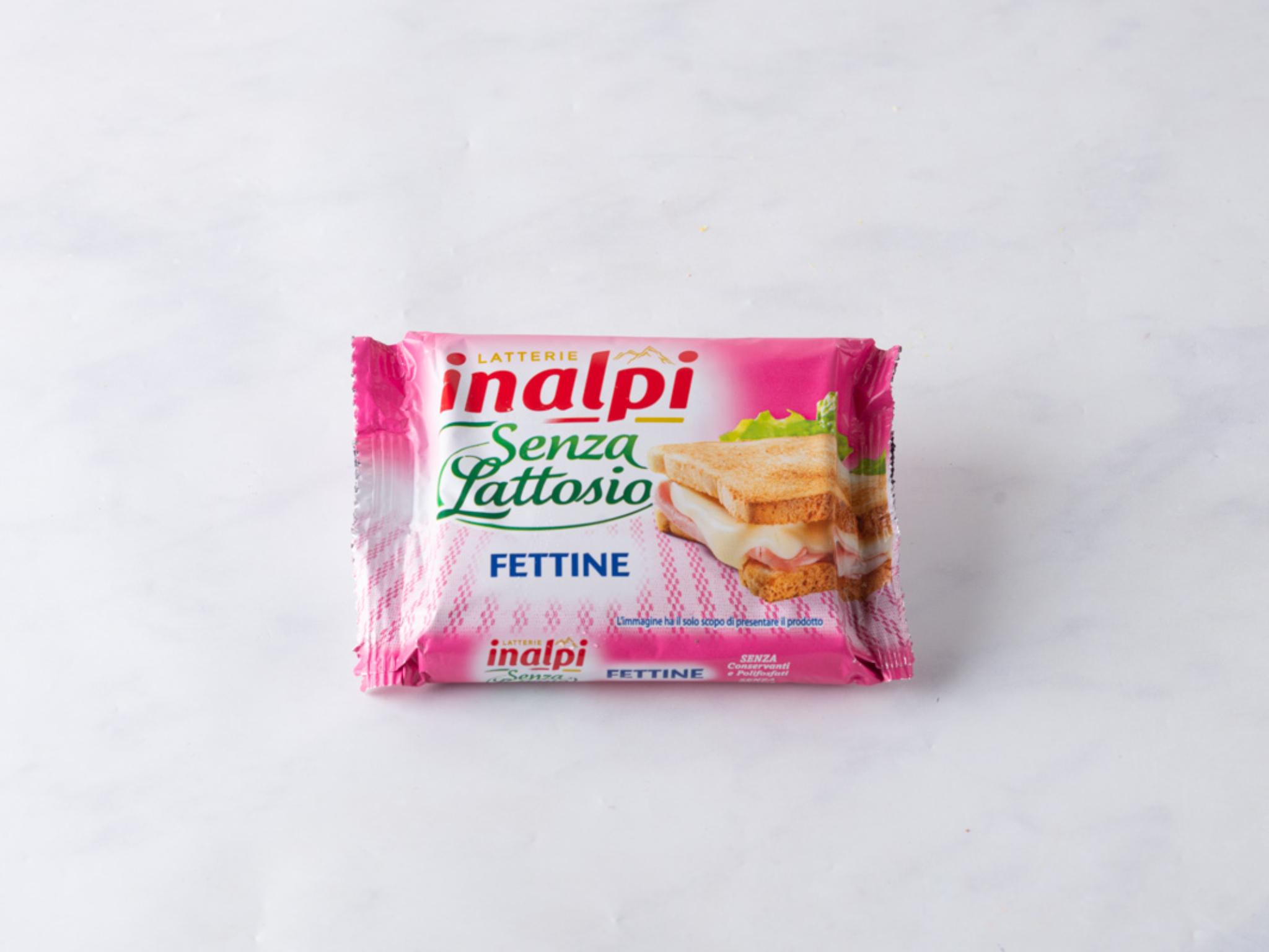 Fettine di formaggio senza lattosio
