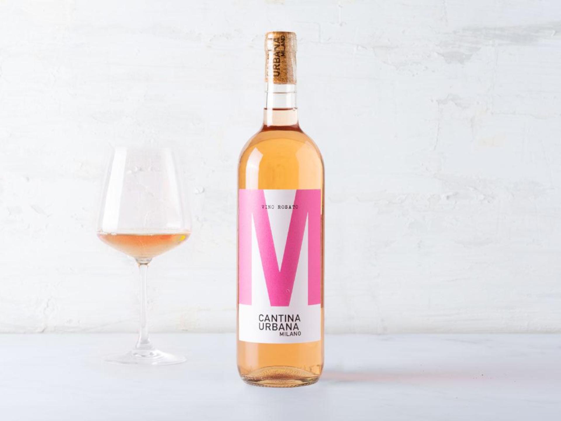 Vino rosato secco