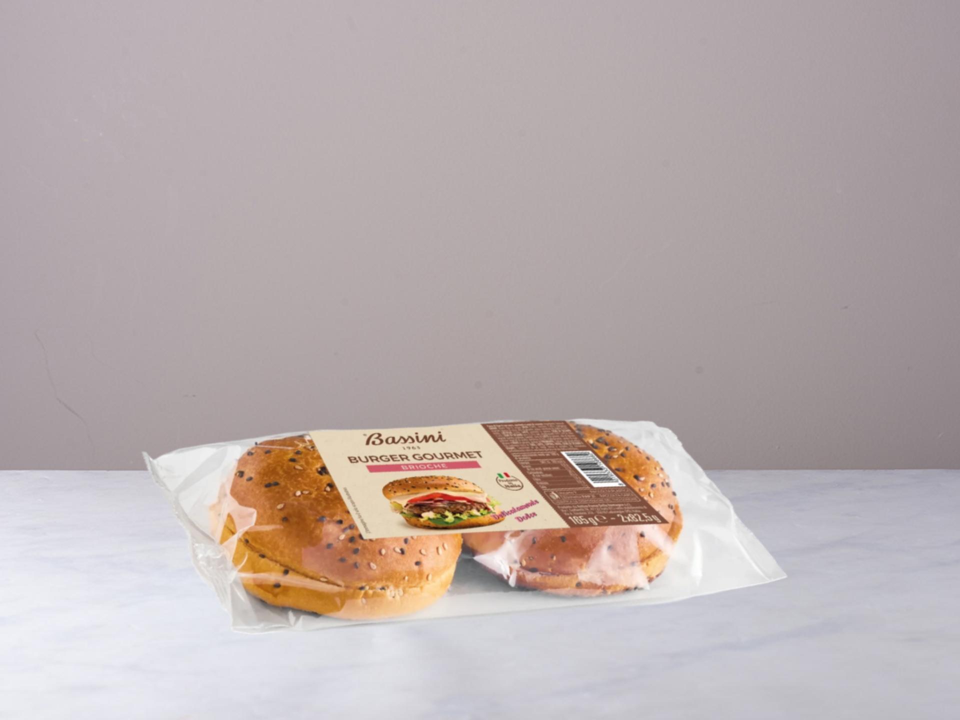 Burger brioche con semi di sesamo