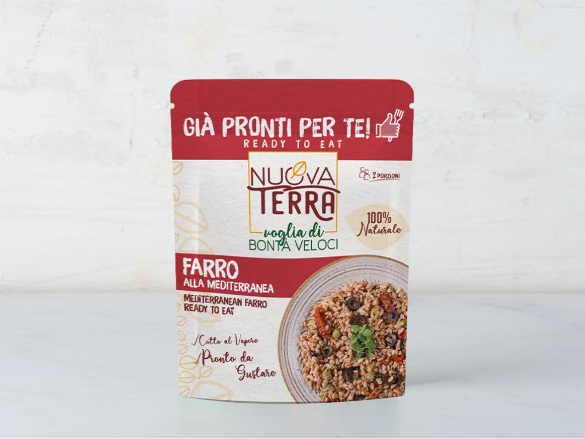Farro alla mediterranea pronto