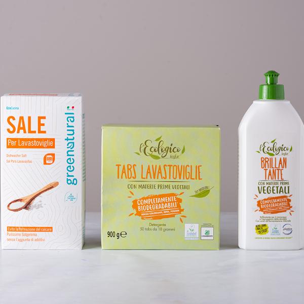Set lavastoviglie con tabs | 3 pezzi
