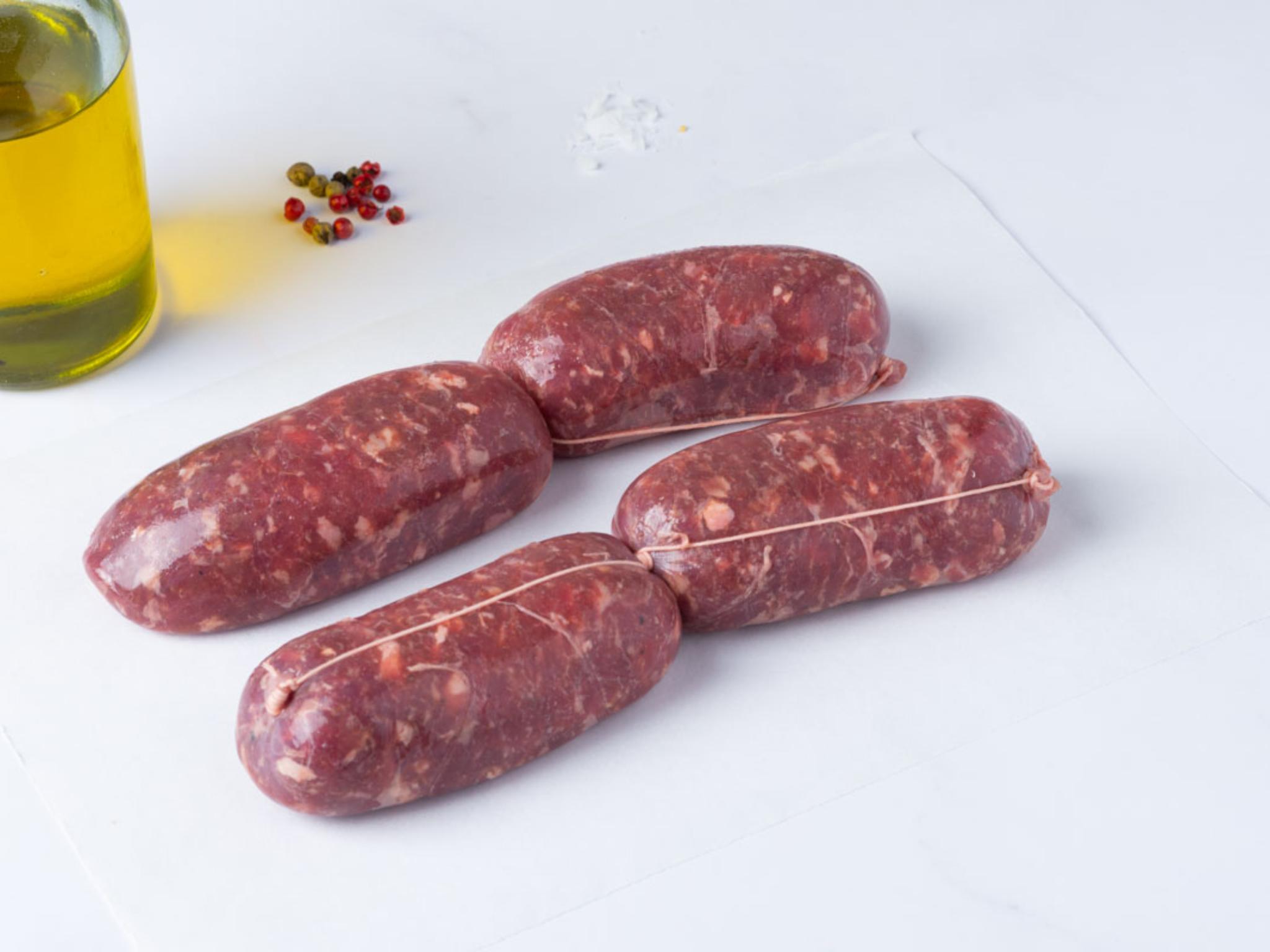 Salsiccia fresca di cinghiale