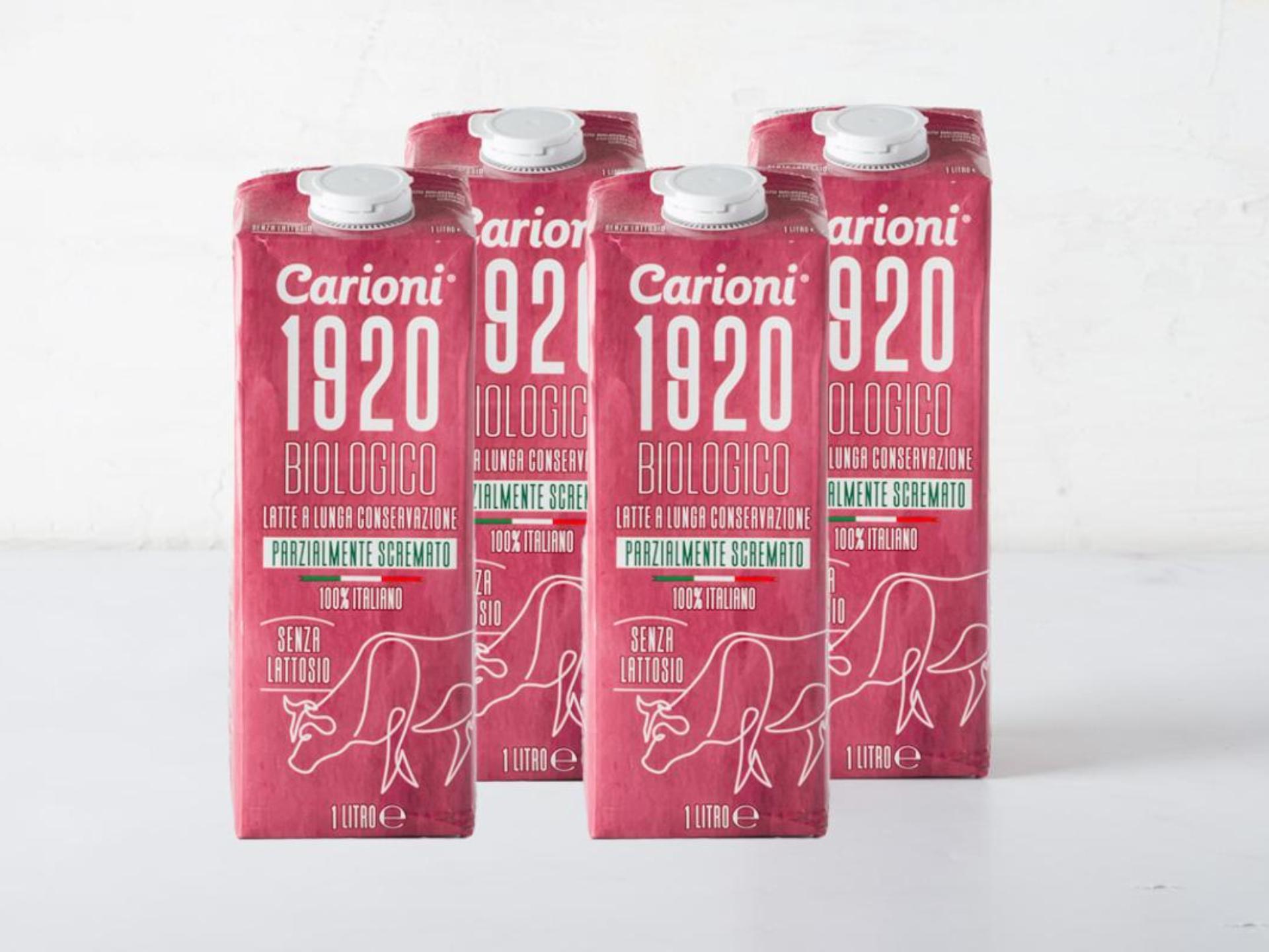 4 Latte senza lattosio lunga conservazione BIO