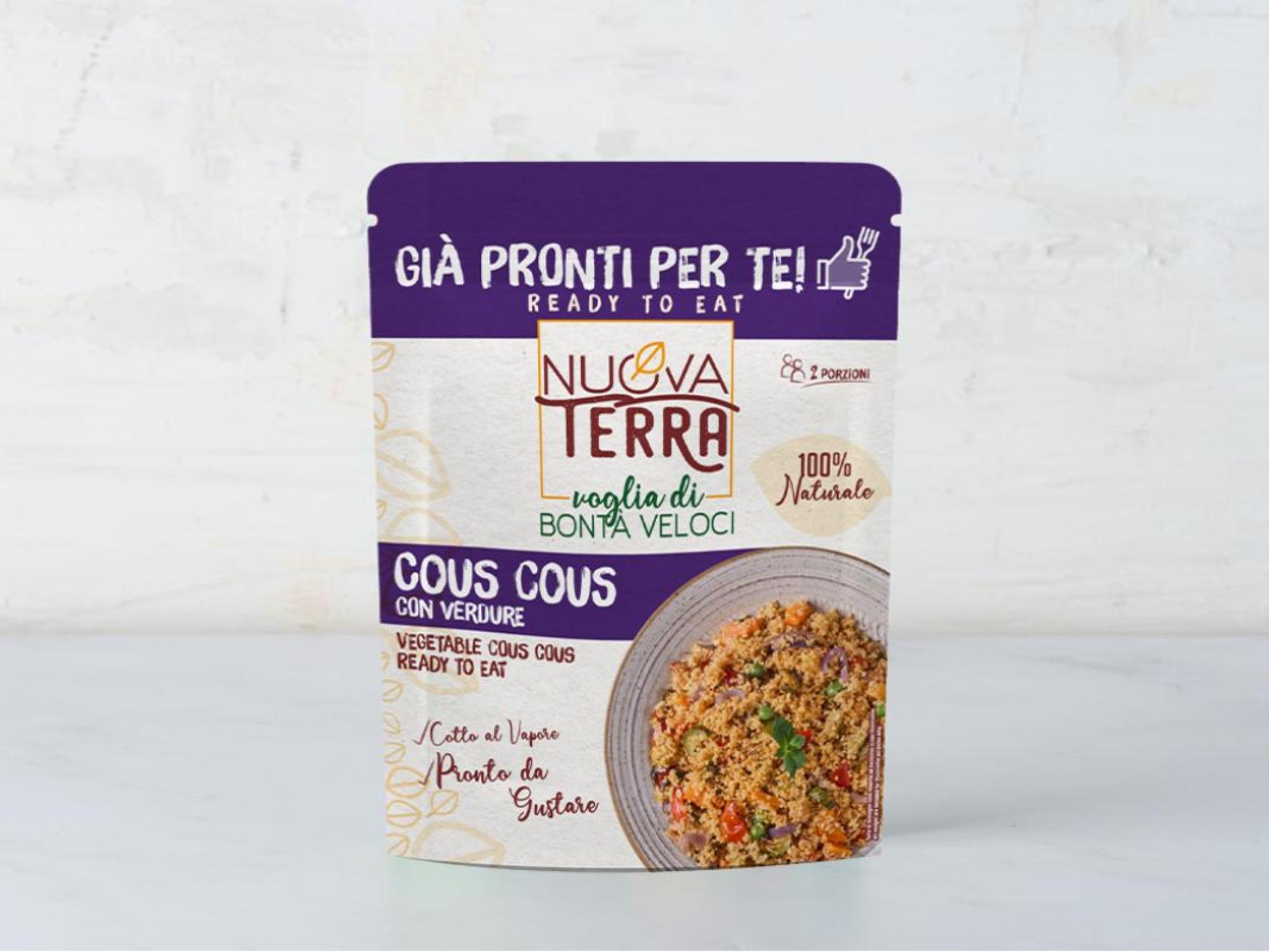 Cous cous con verdure pronto