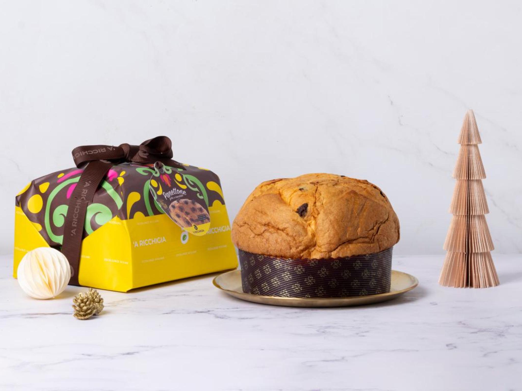 Panettone fichi e cioccolato