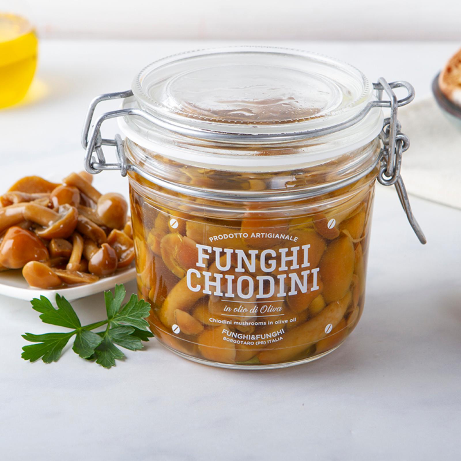 Funghi Chiodini in olio di oliva