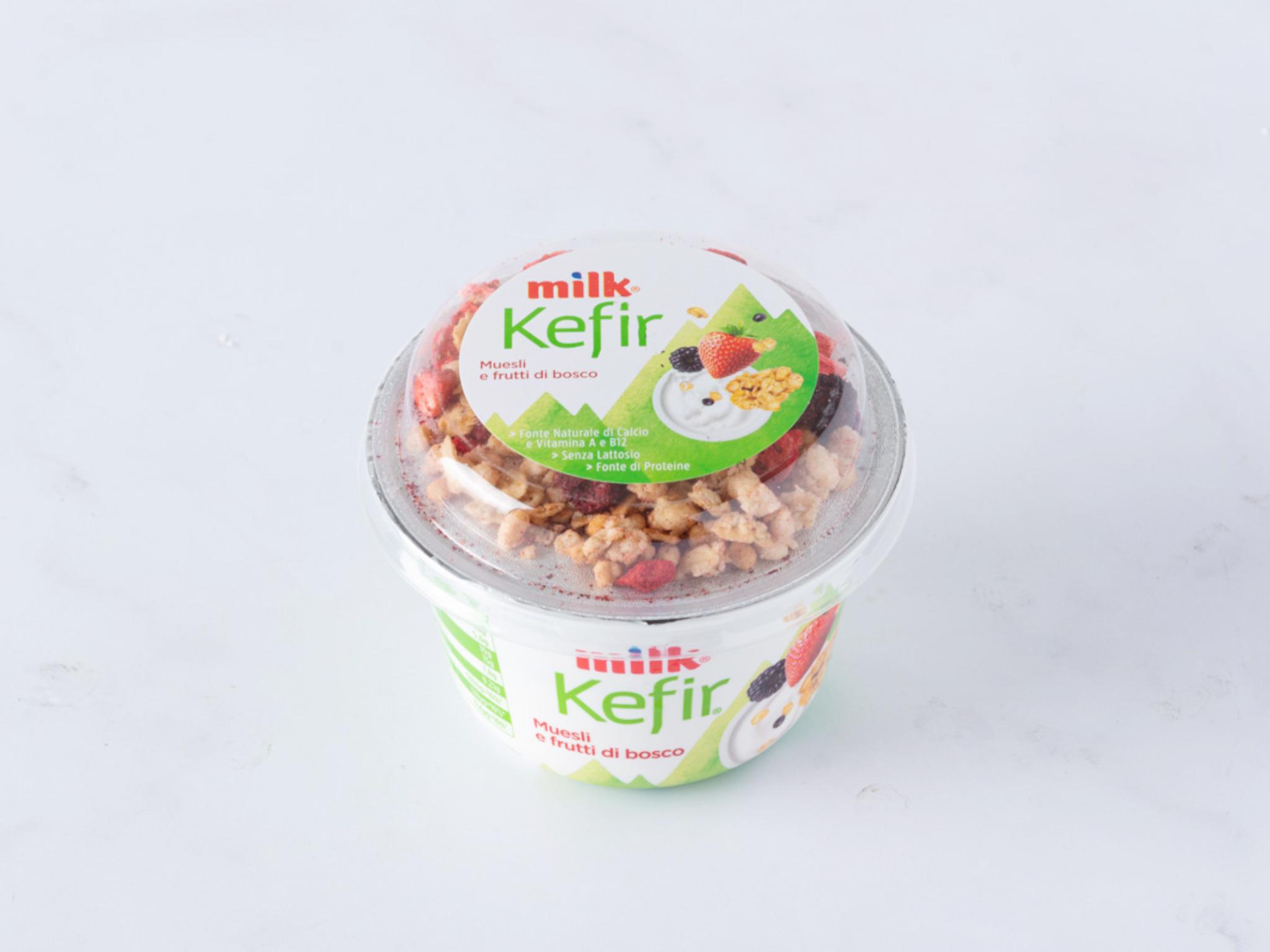 Kefir Mix con muesli e frutti di bosco