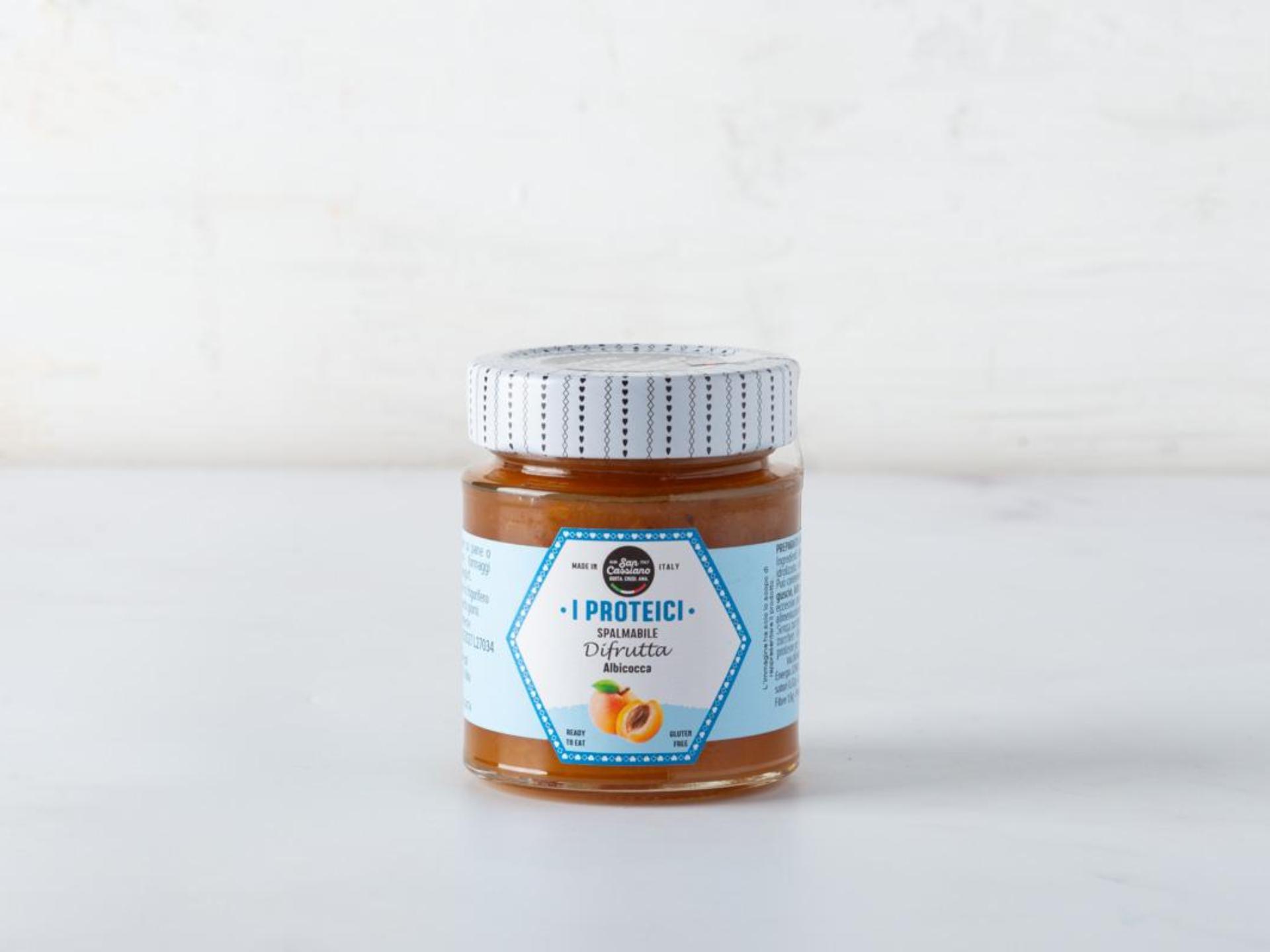 Spalmabile proteico all'albicocca